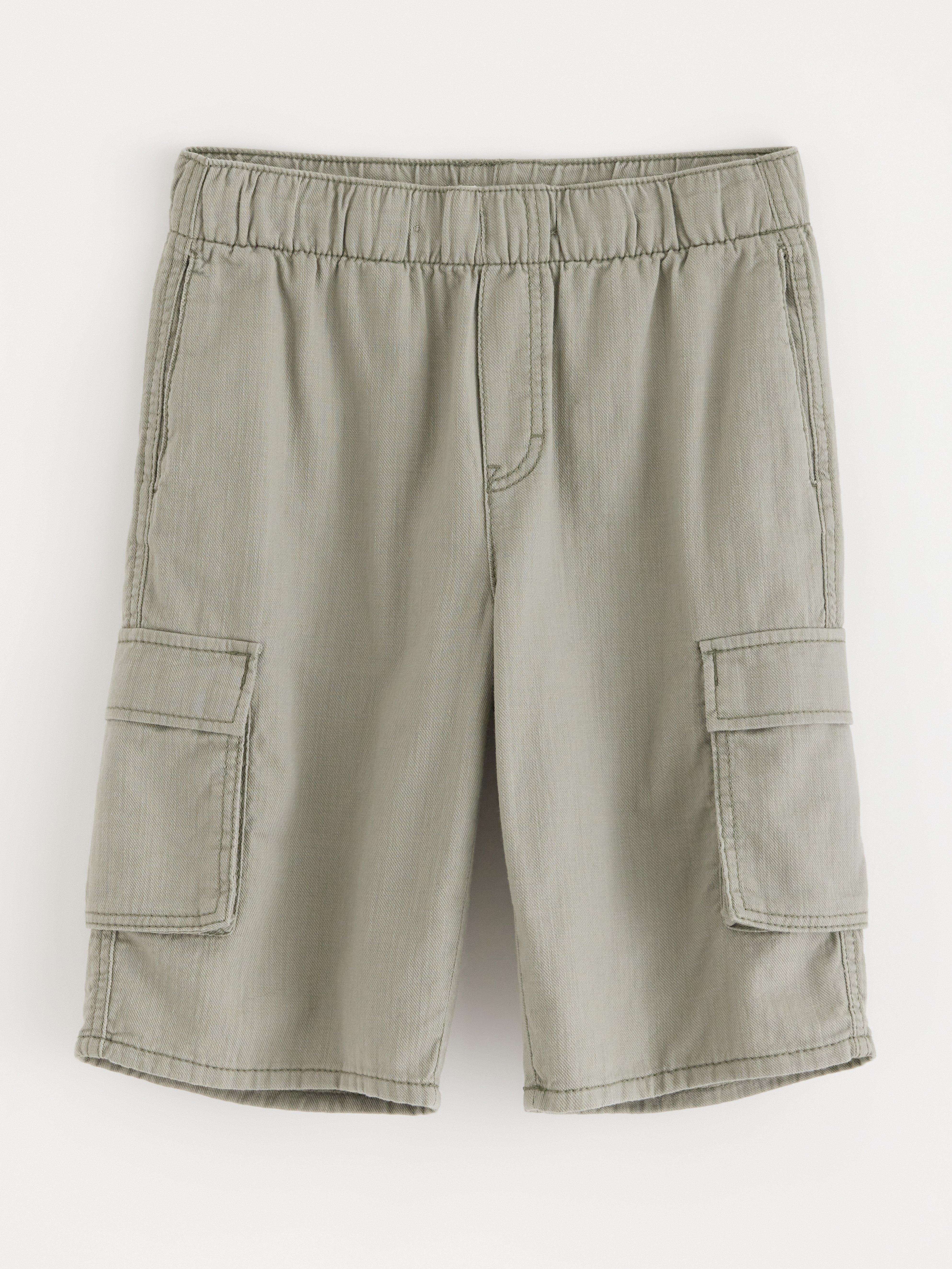 Šortky - Děti - Khaki