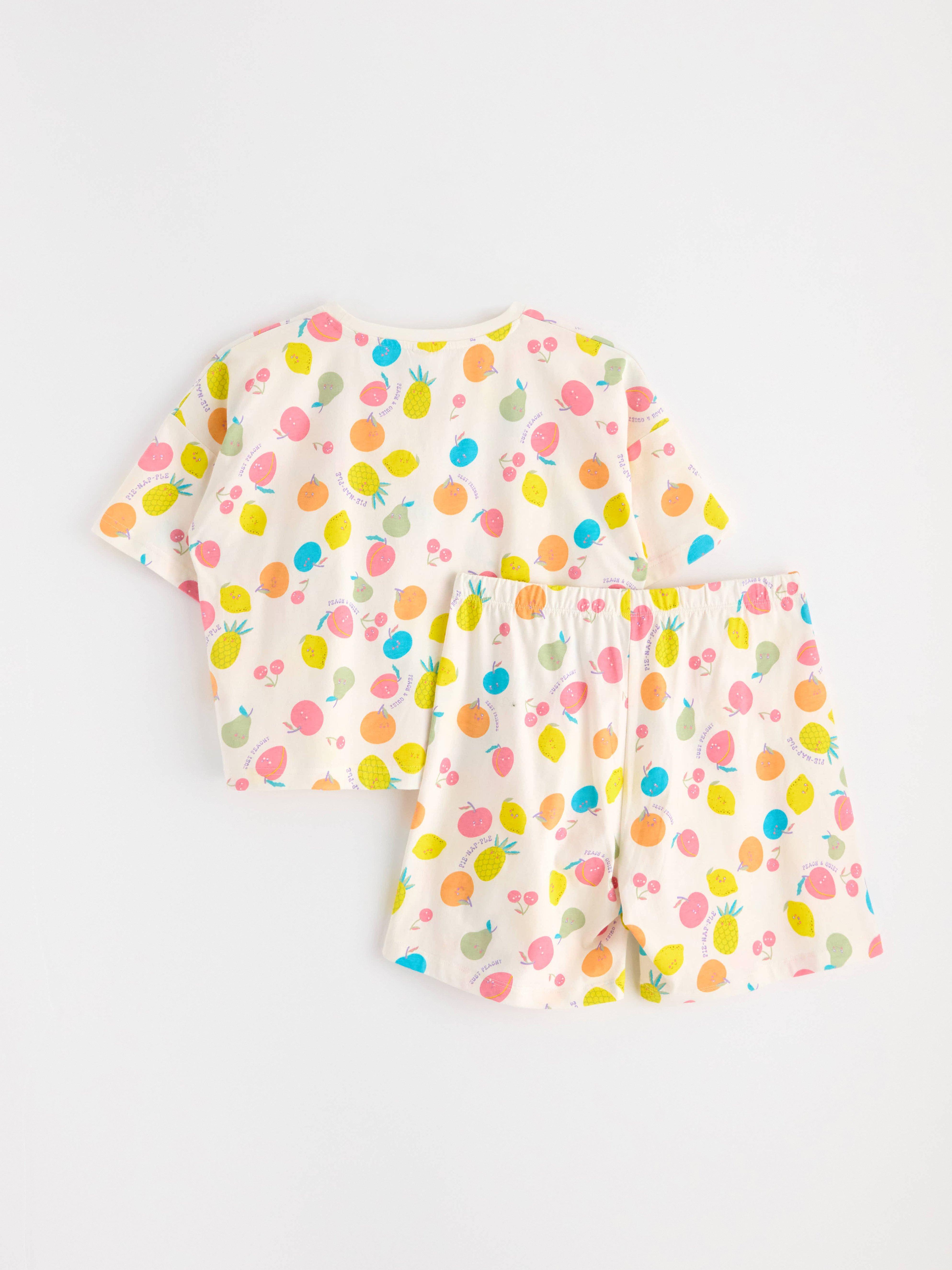 Pyjama - Lapset - Valkoinen