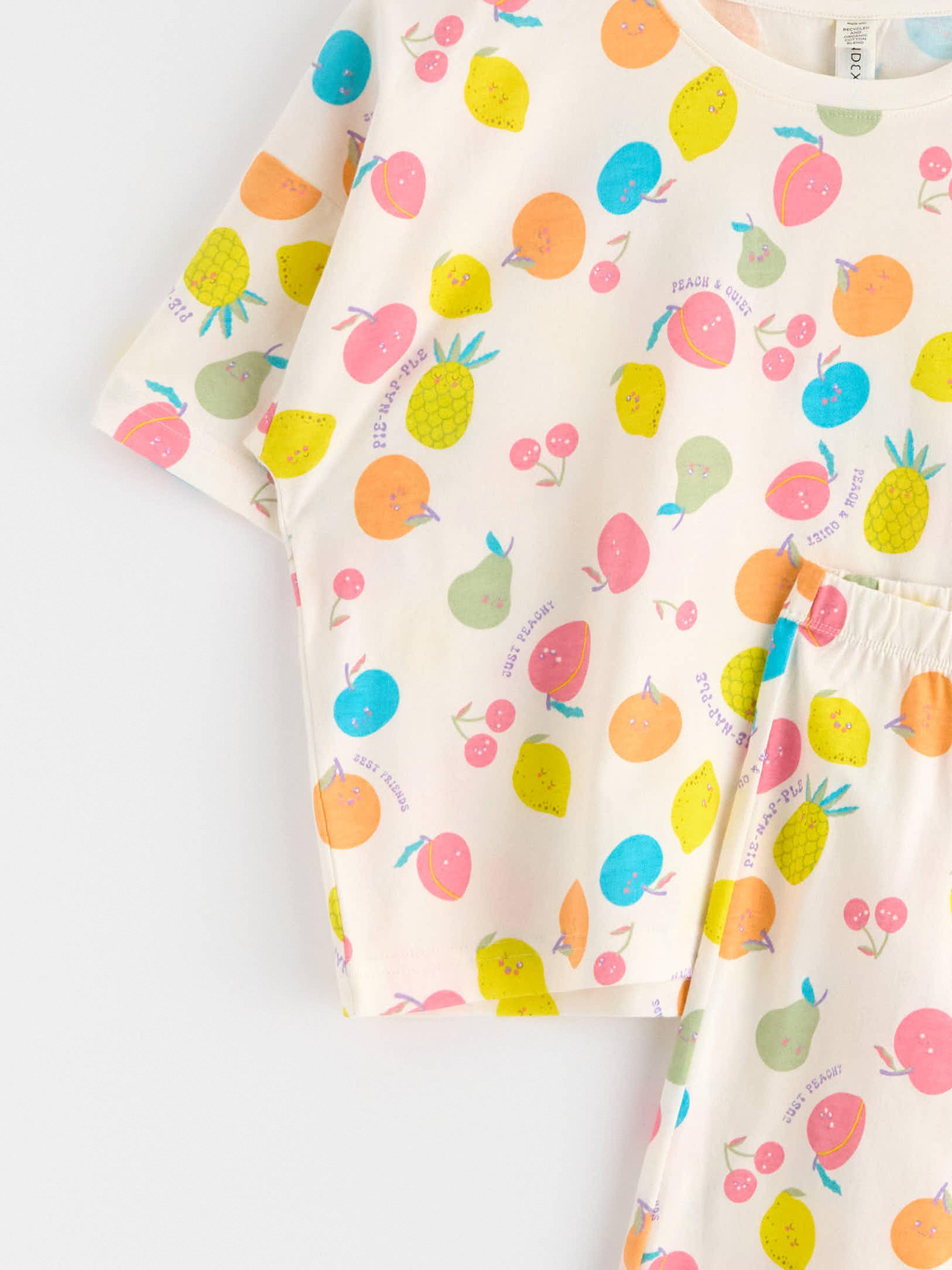 Pyjama - Lapset - Valkoinen