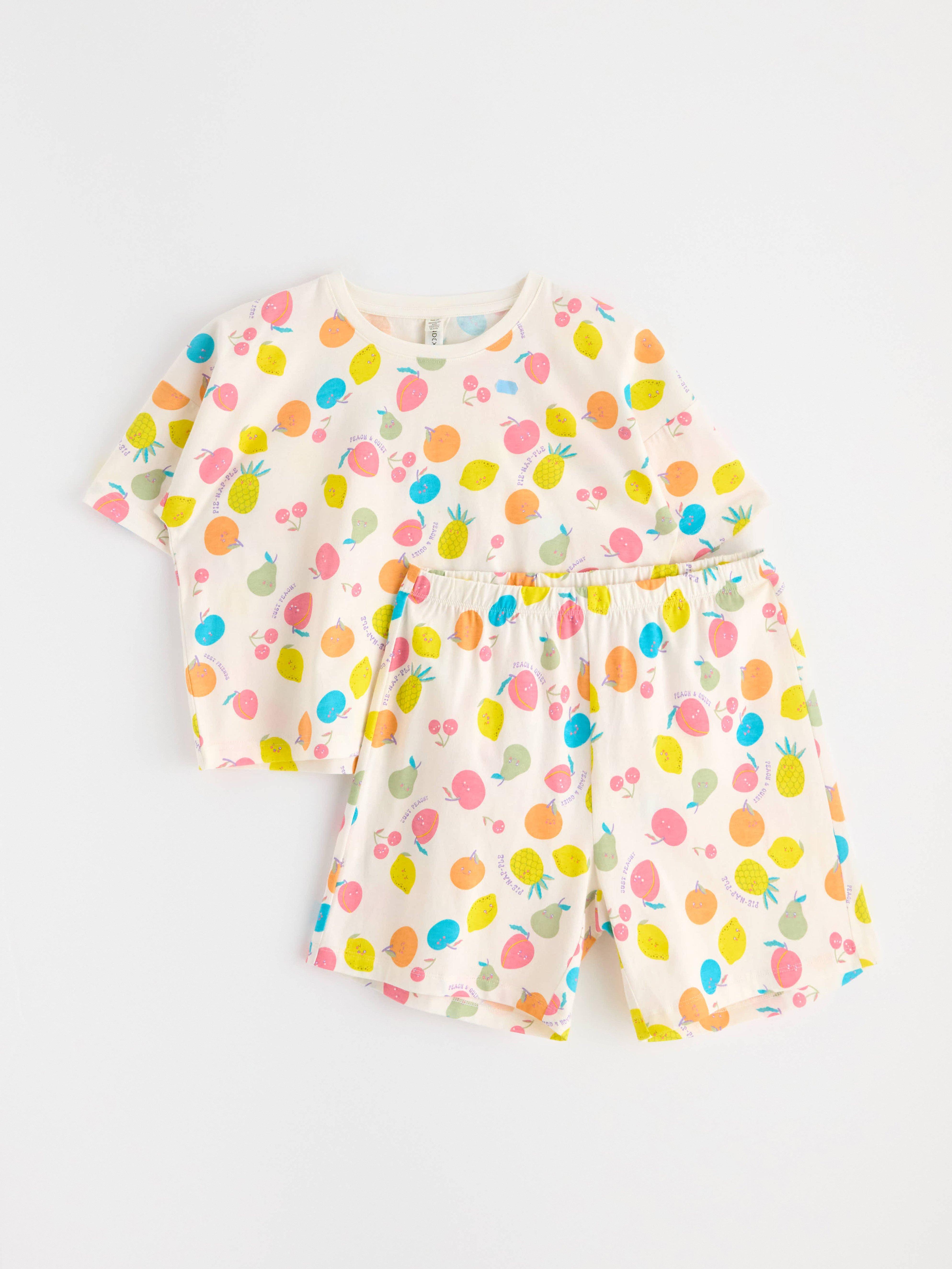 Pyjama - Lapset - Valkoinen