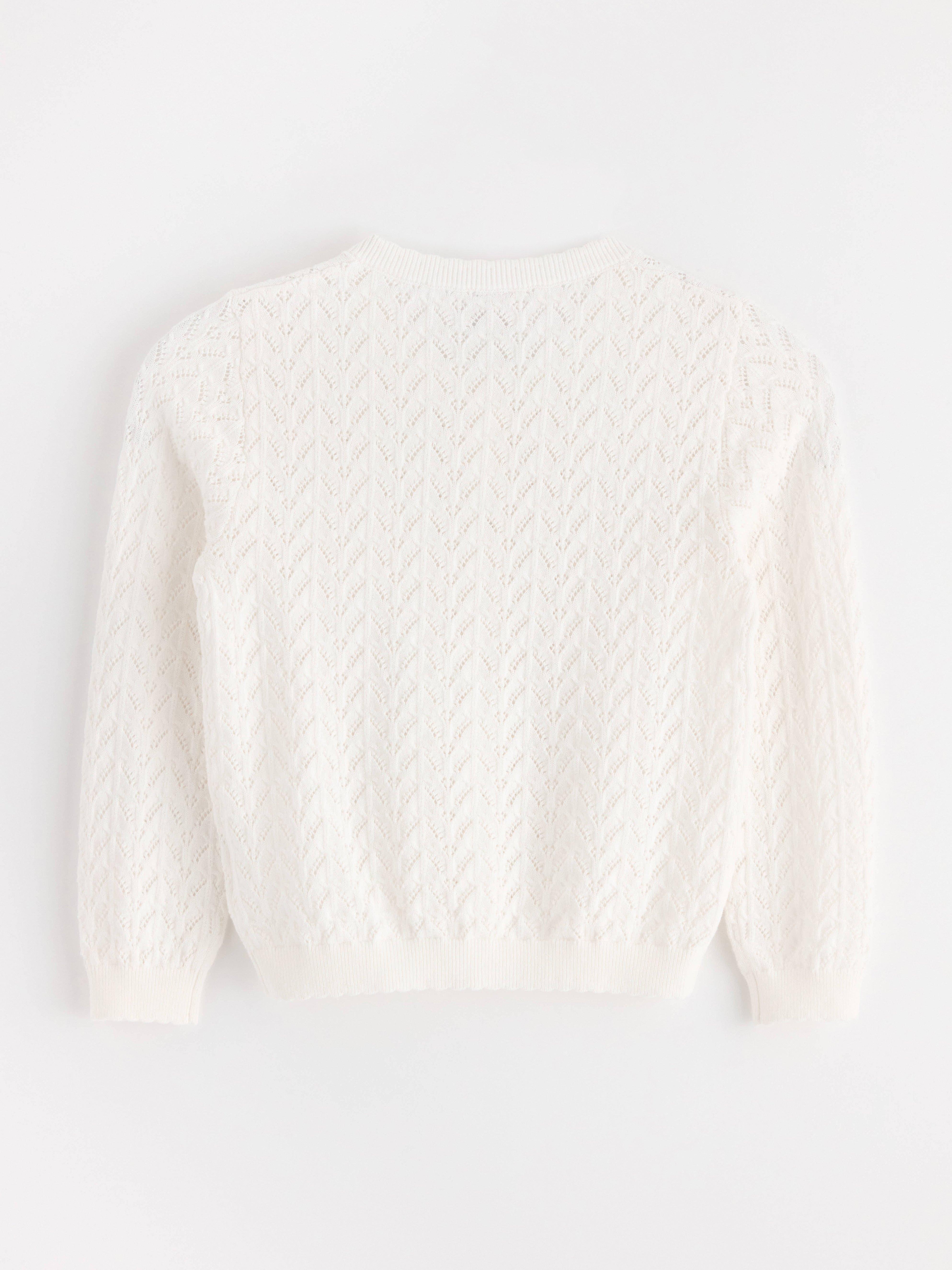 Cardigan - Kids Wear - White