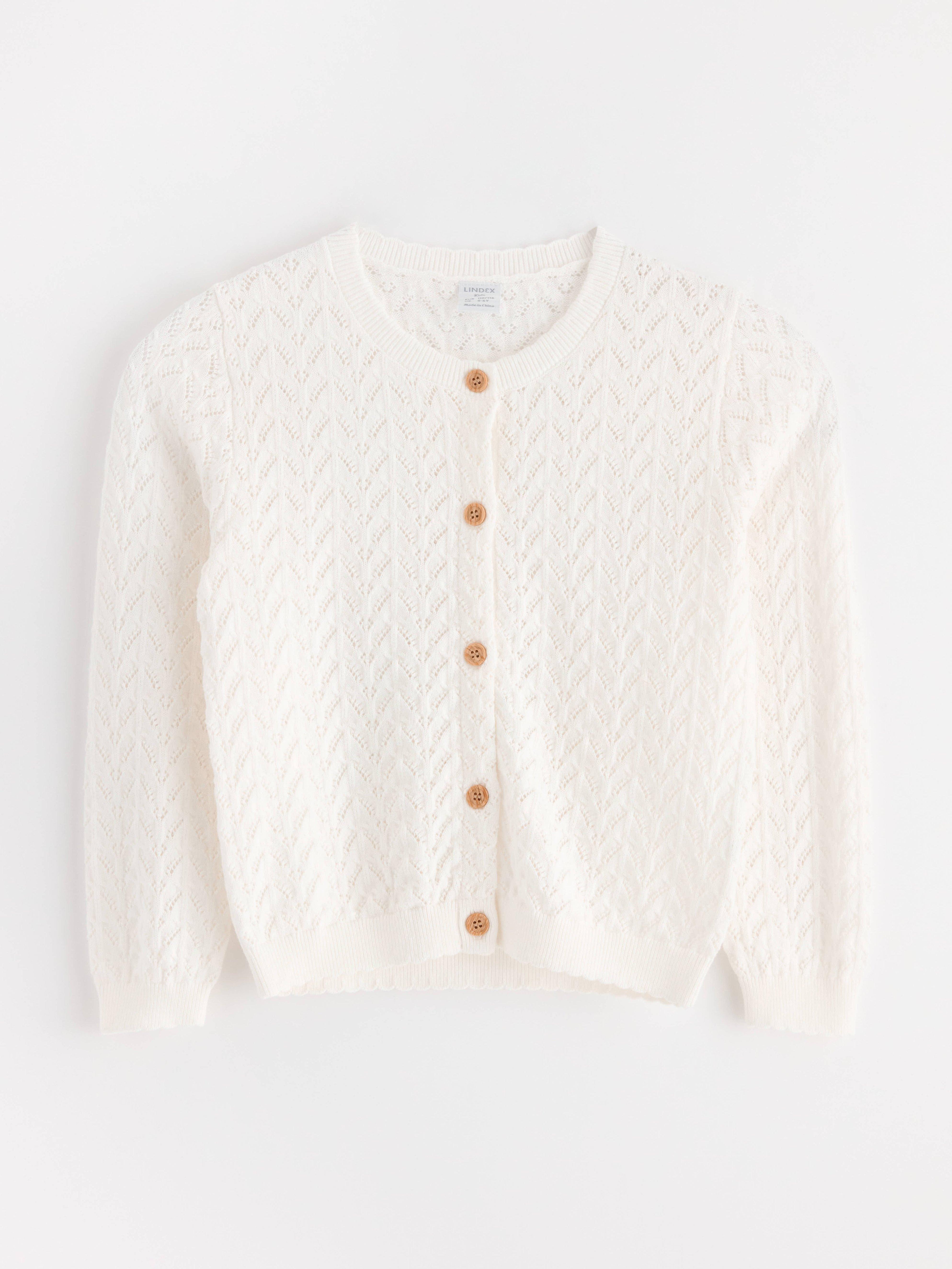 Cardigan - Kids Wear - White
