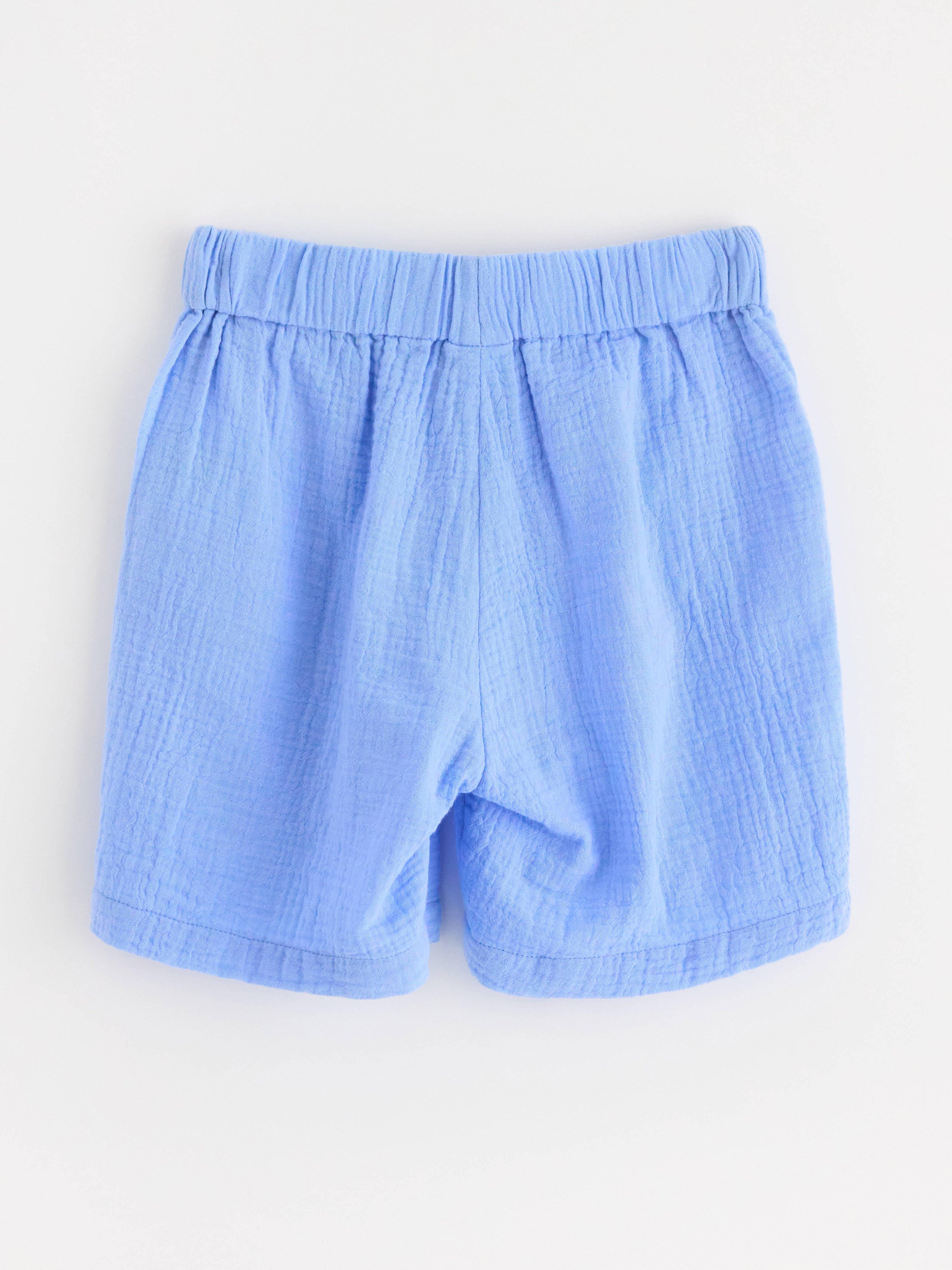 Shorts - Barn - Blå