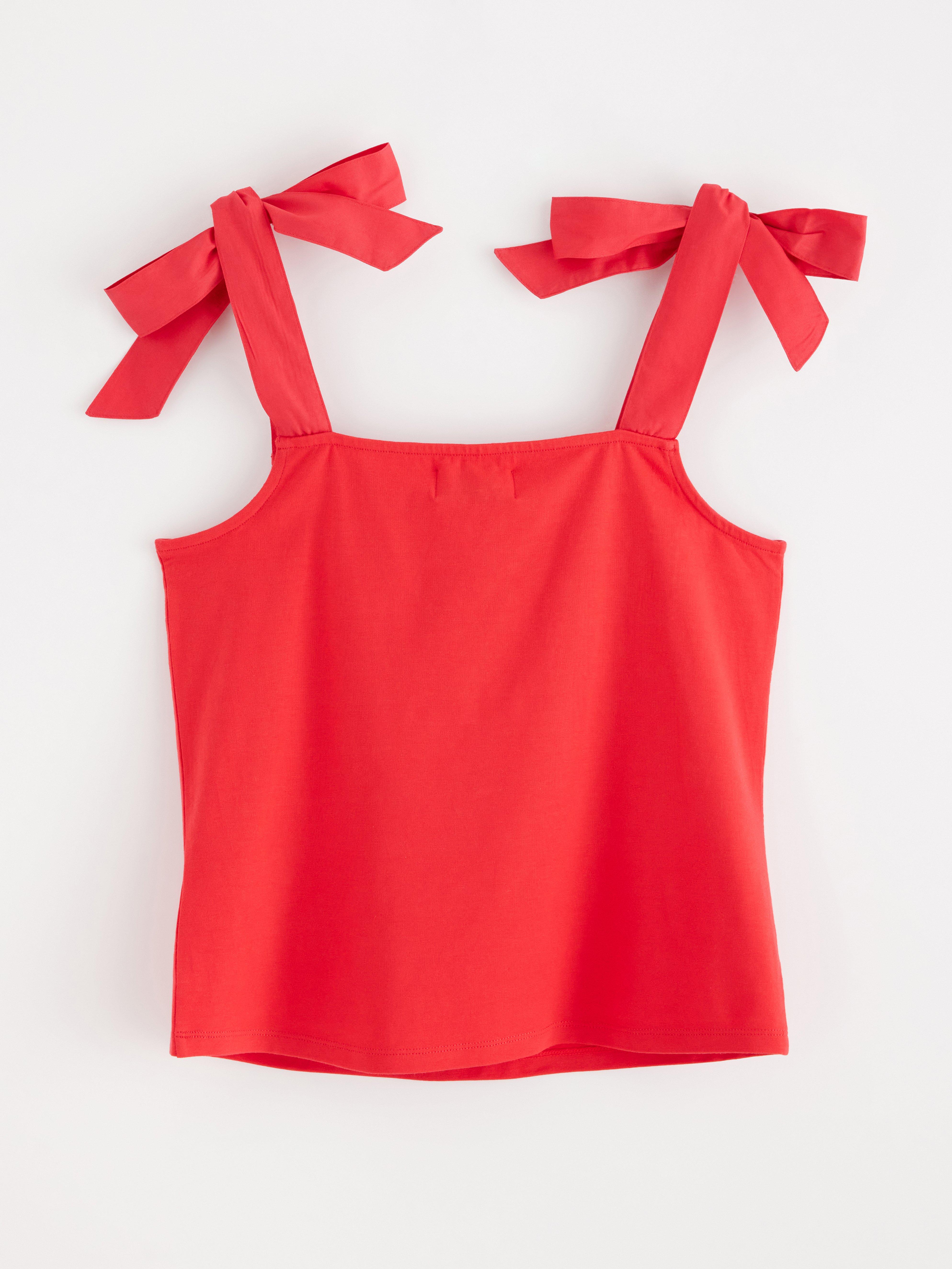 Singlet - Dame - Rød