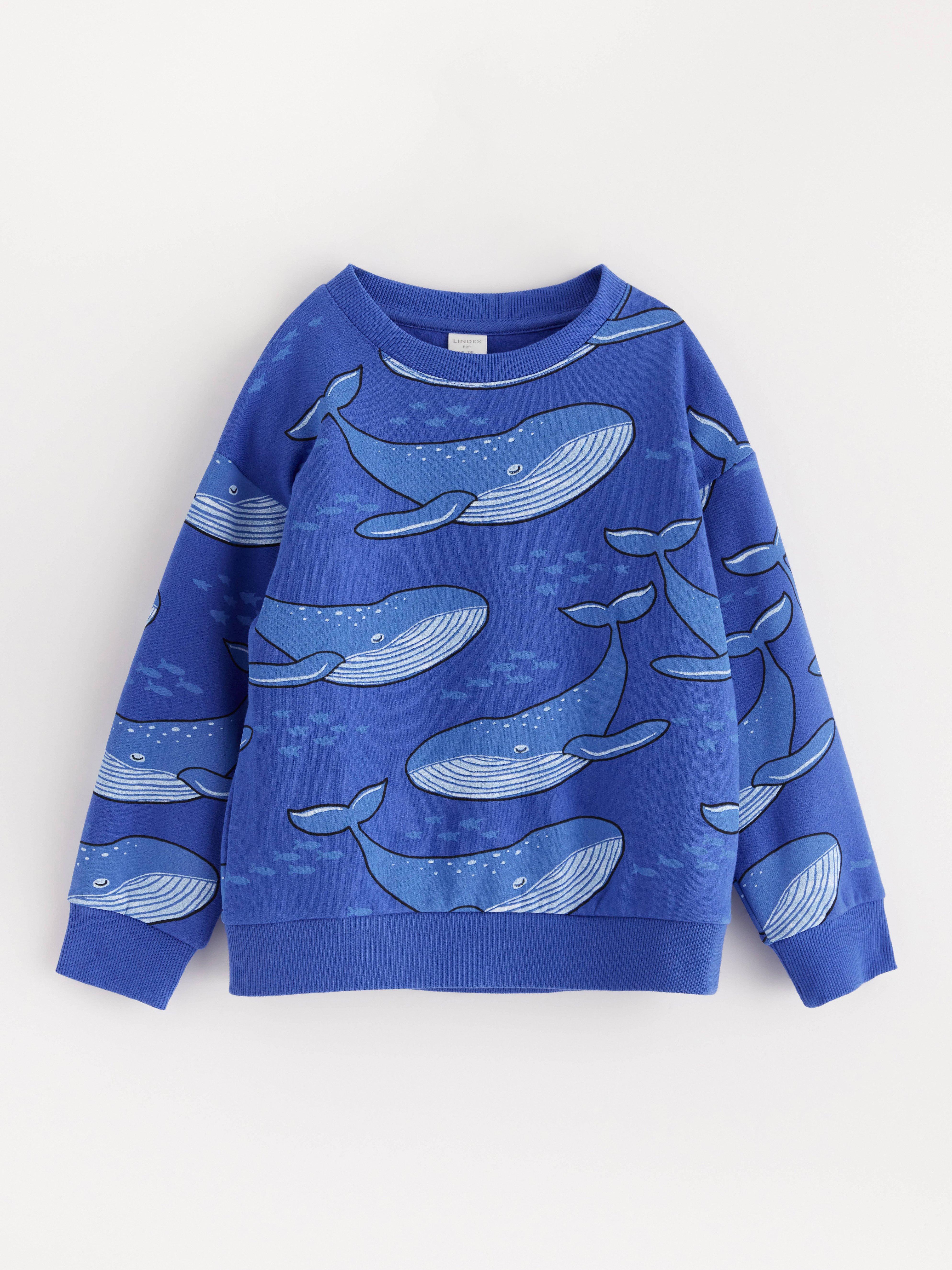 Mikina - Deti - Modrá