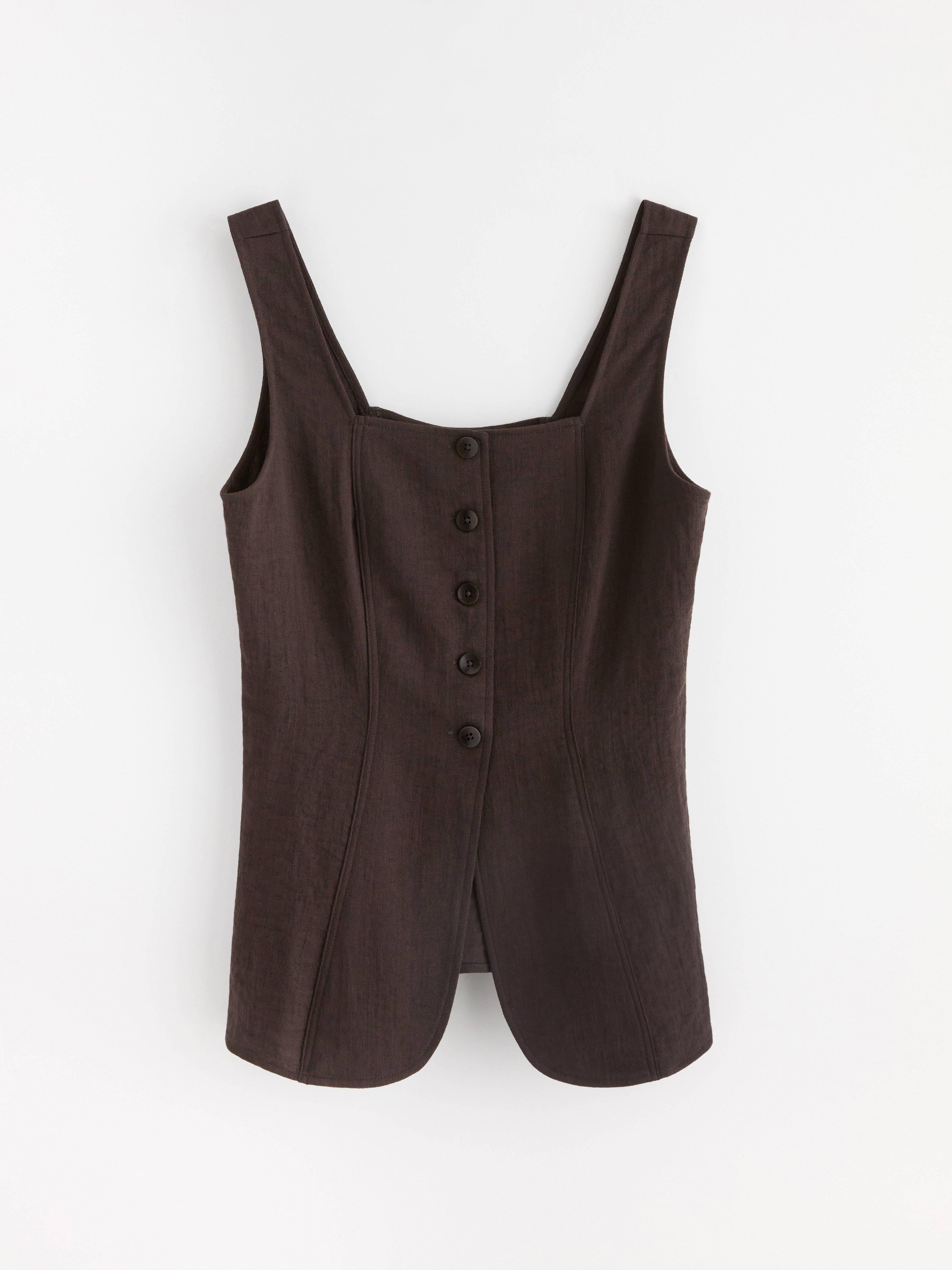 Blouse - Womens Wear - Brown