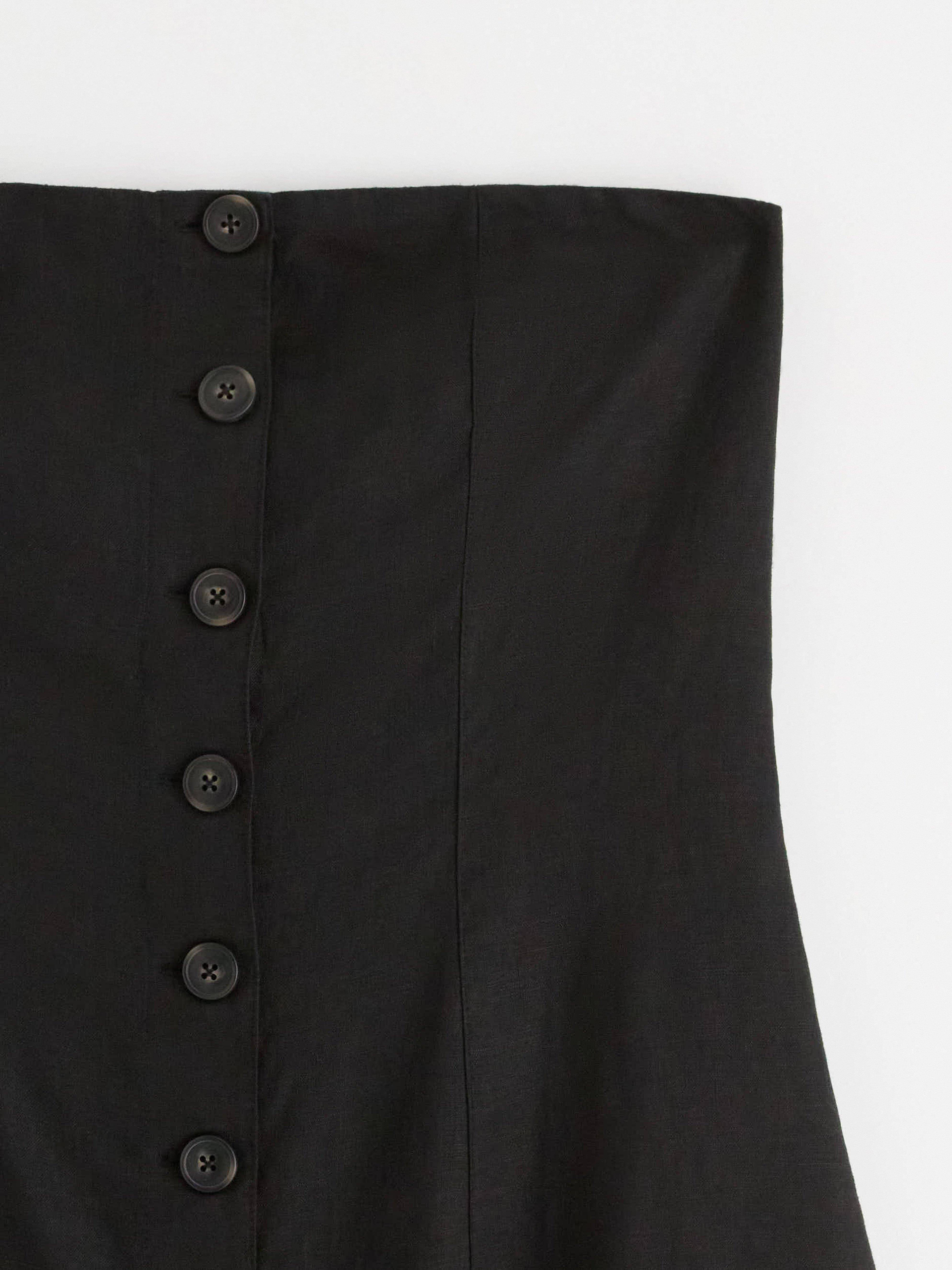 Bandeau dress - Womens Wear - Black
