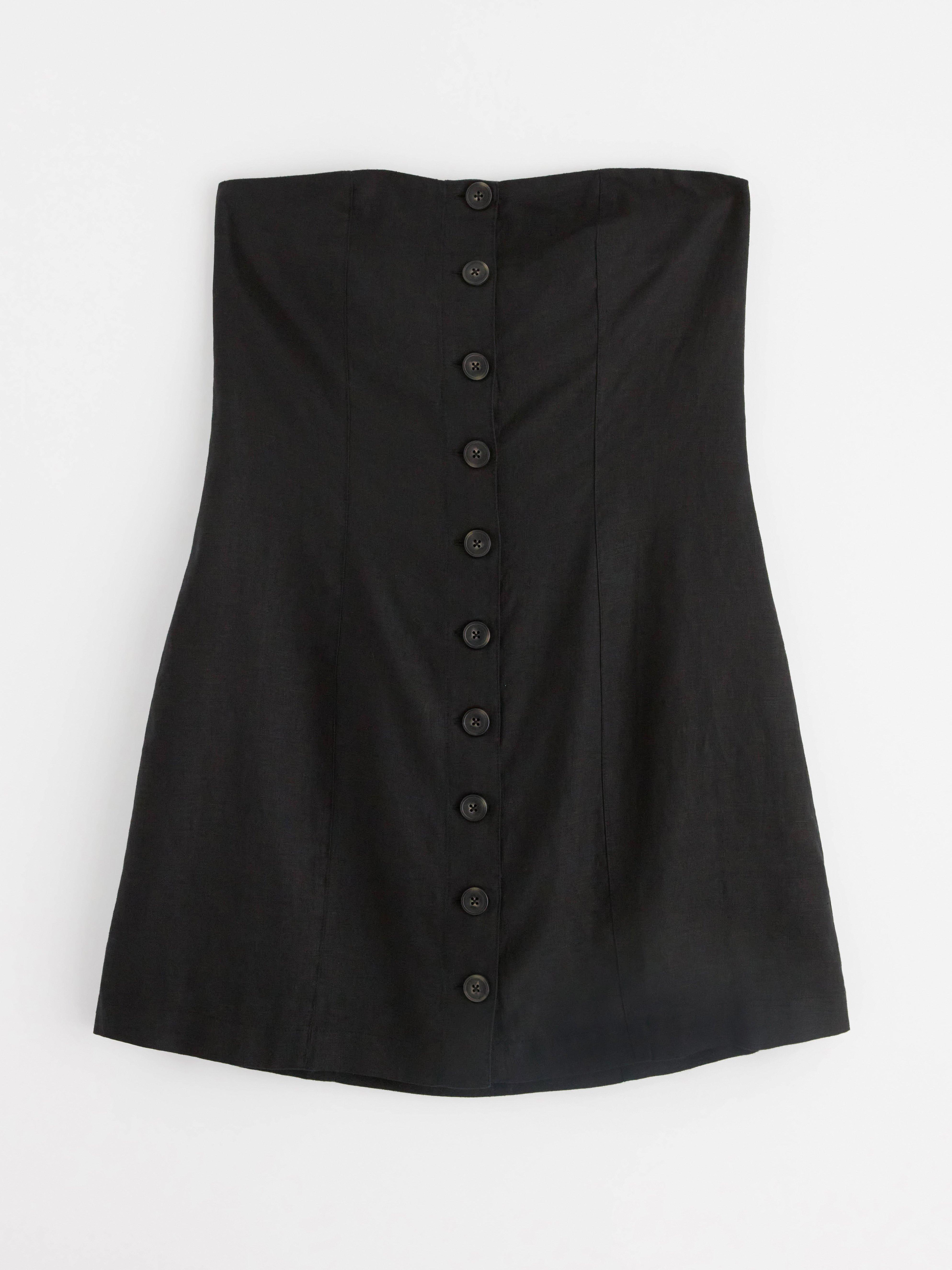 Bandeau-klänning - Dam - Svart