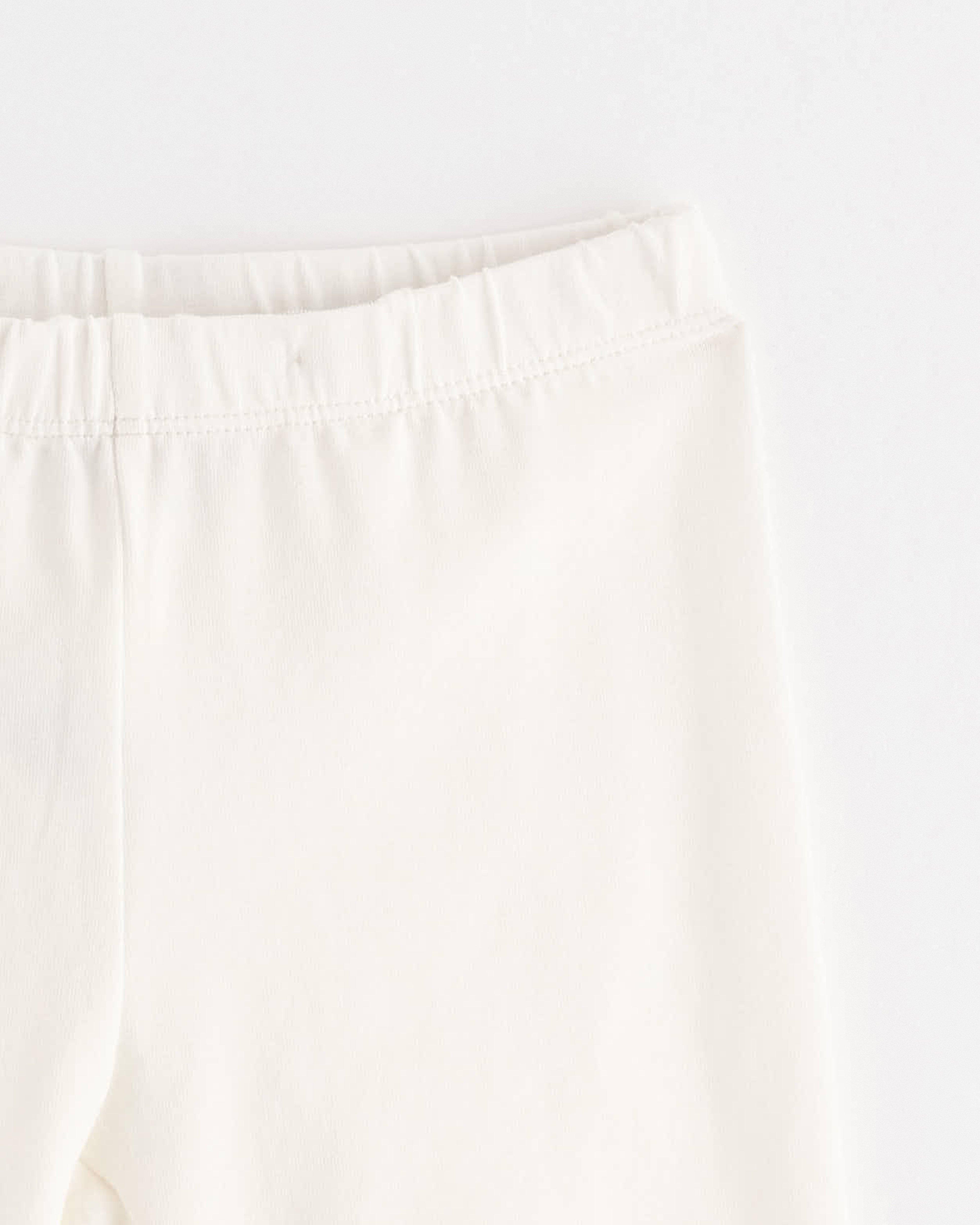 Capri Leggings - Kids Wear - White