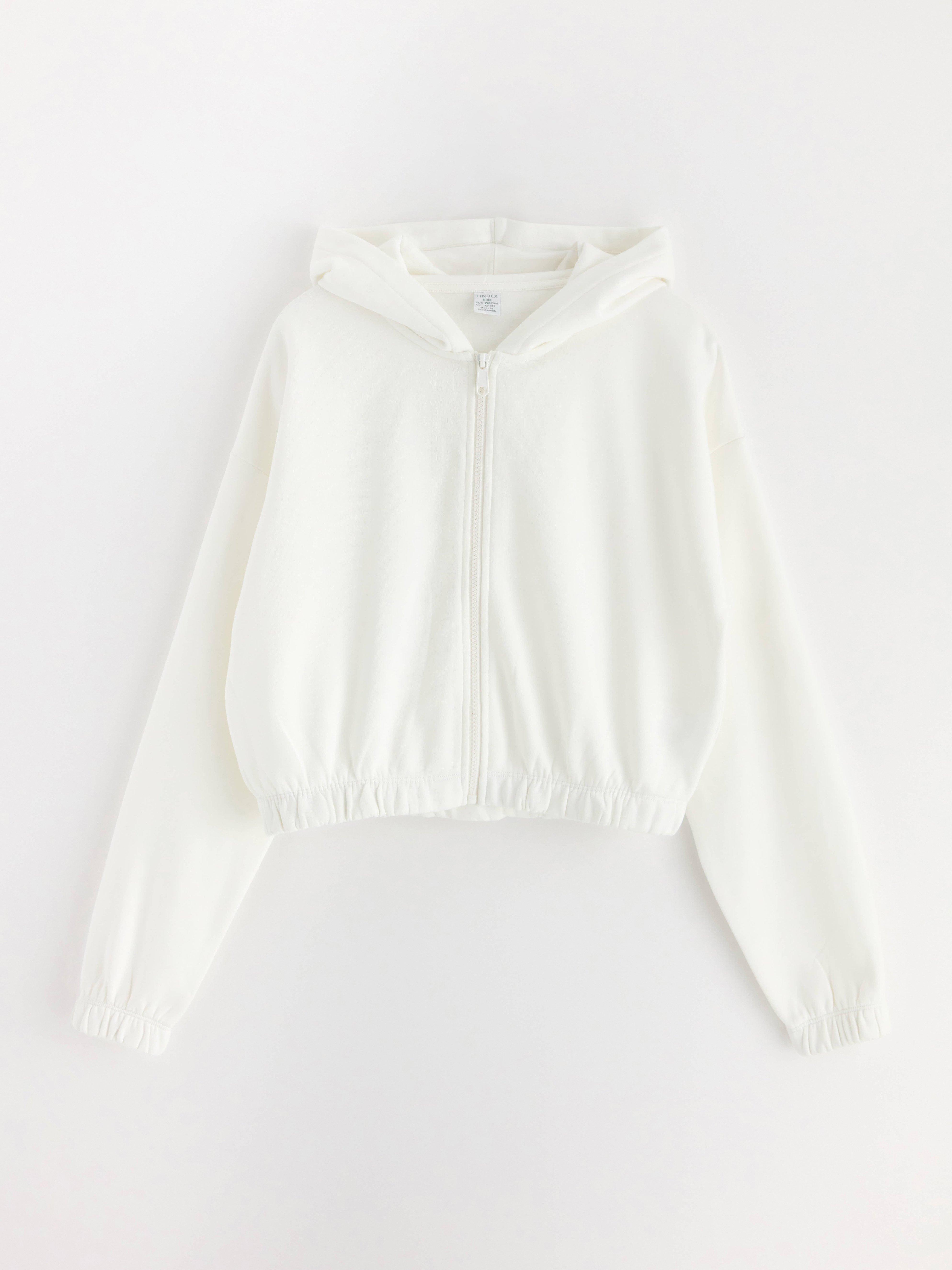 Hooded Sweatshirt - Kids Wear - White