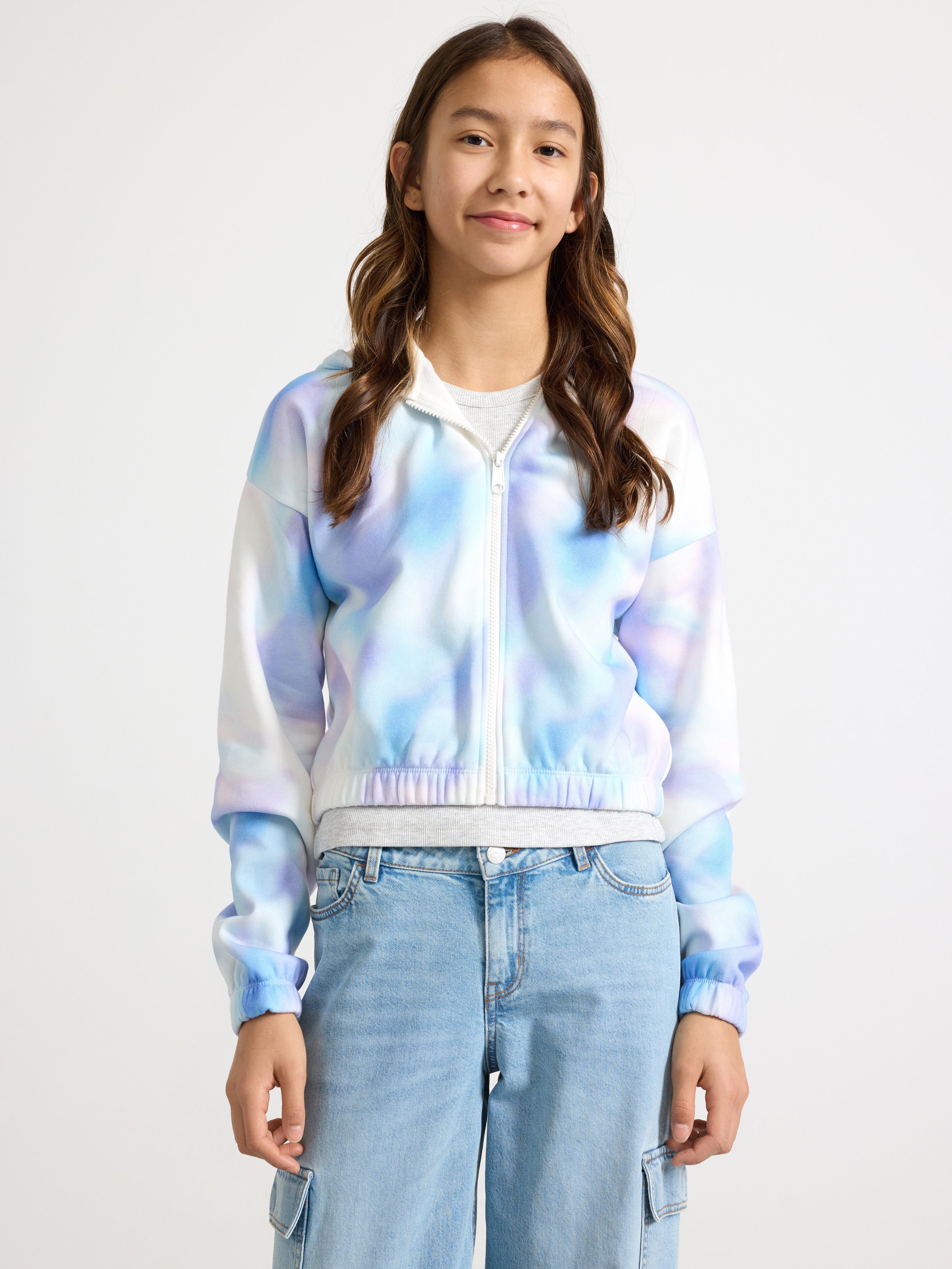 Turquoise cropped clearance hoodie