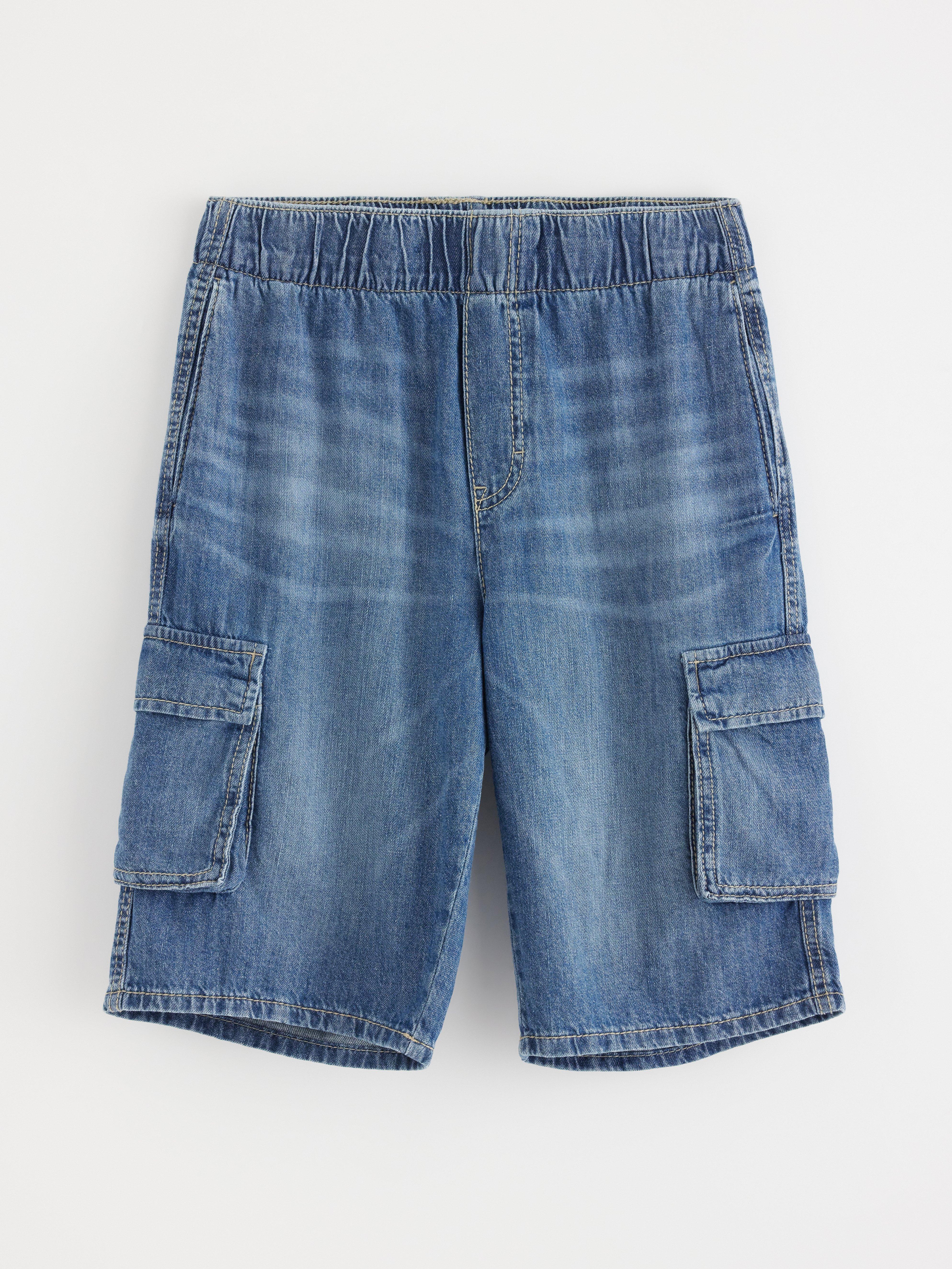 Shorts - Barn - Blå