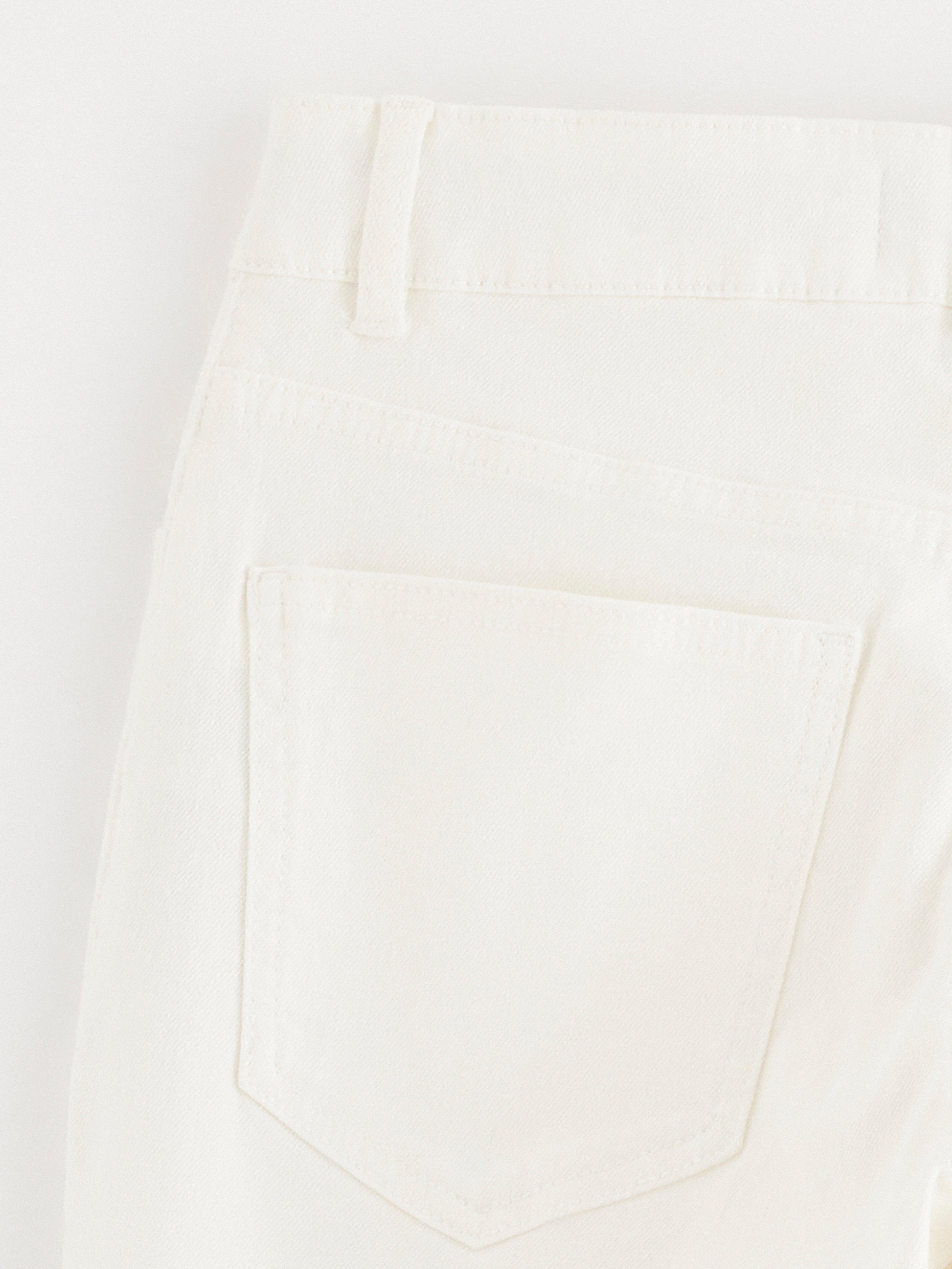 Jeans - Barn - Hvit