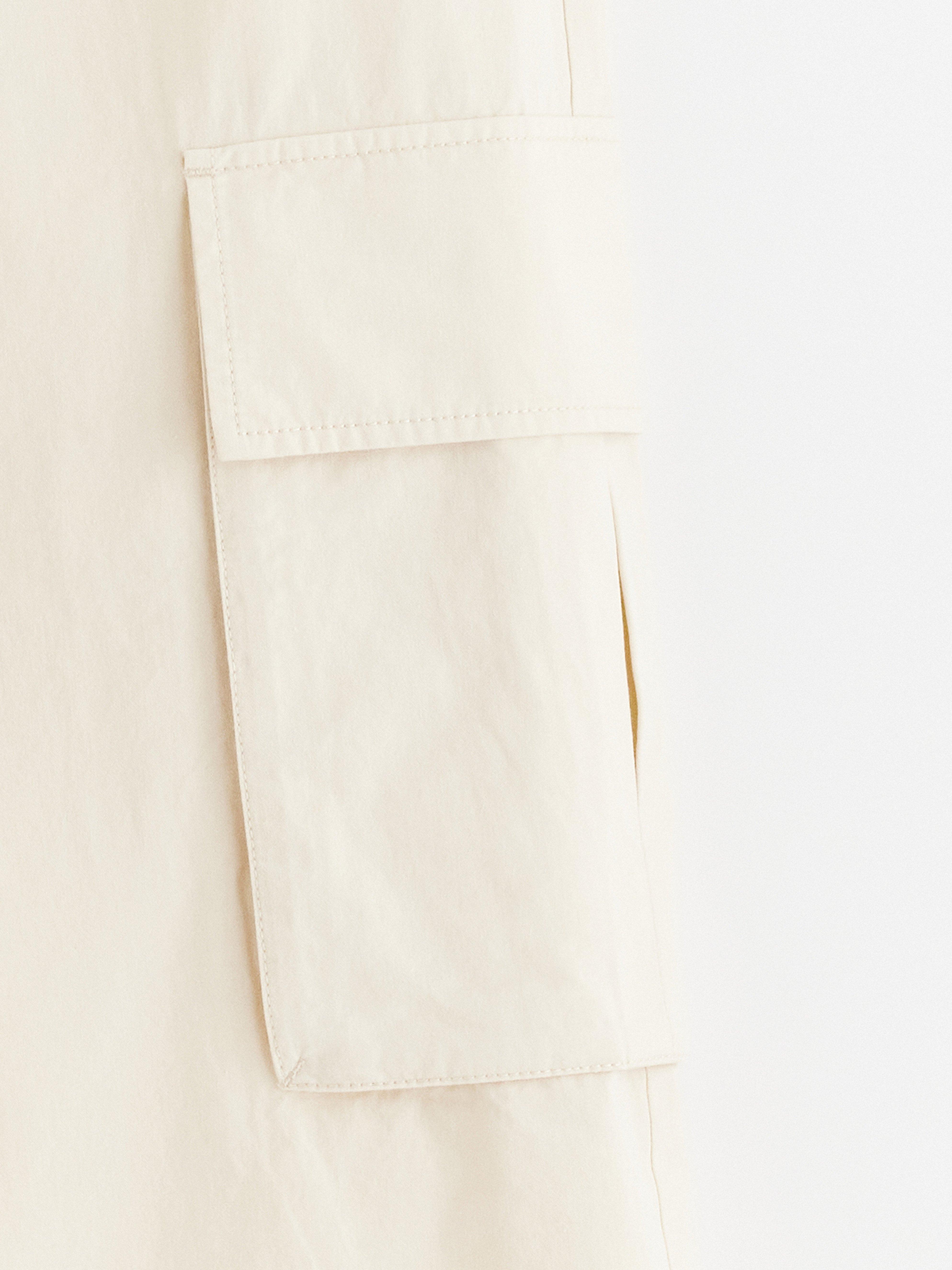 Cargo Trousers - Womens Wear - White