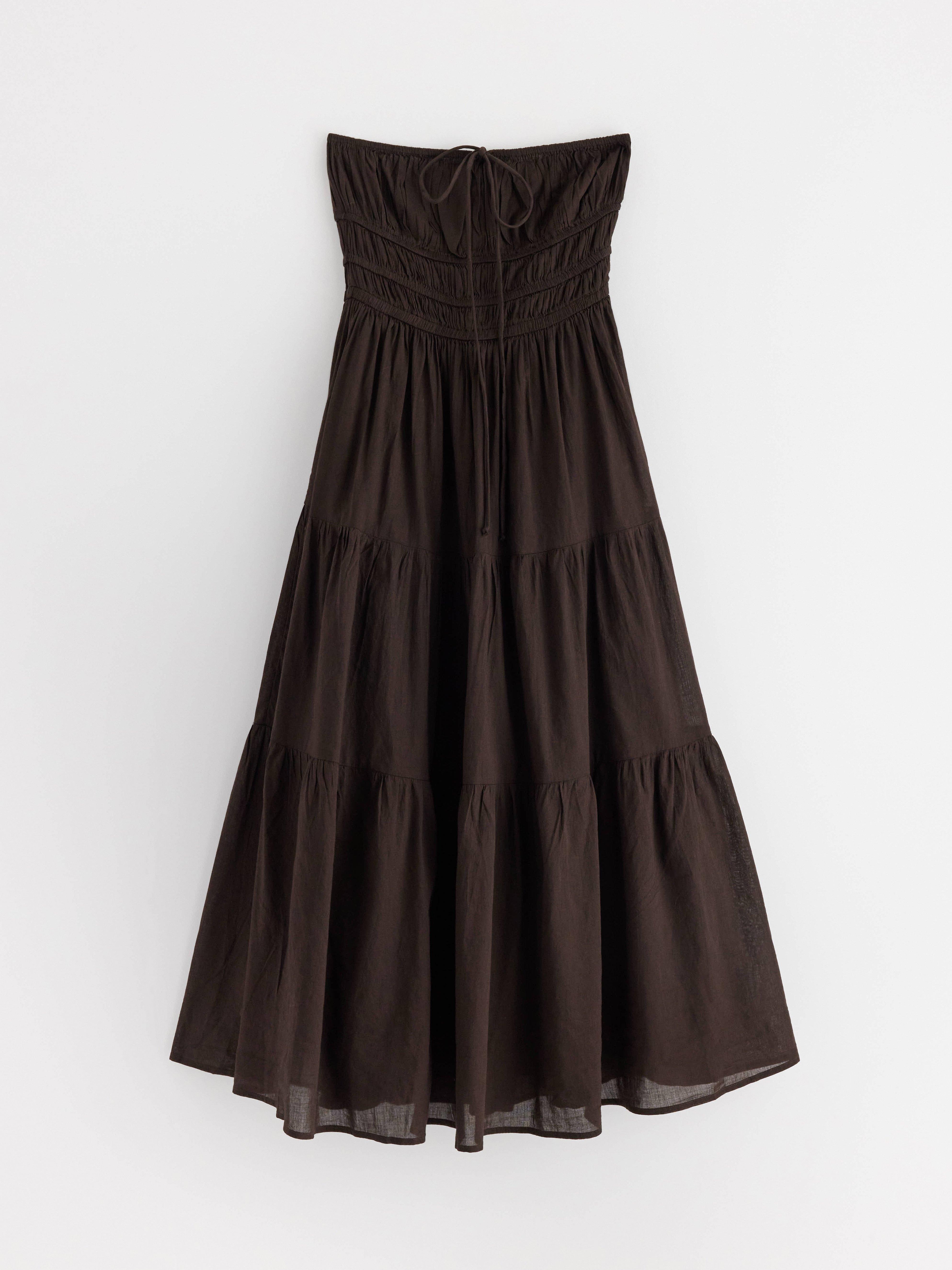 Maxi Dress - Womens Wear - Brown