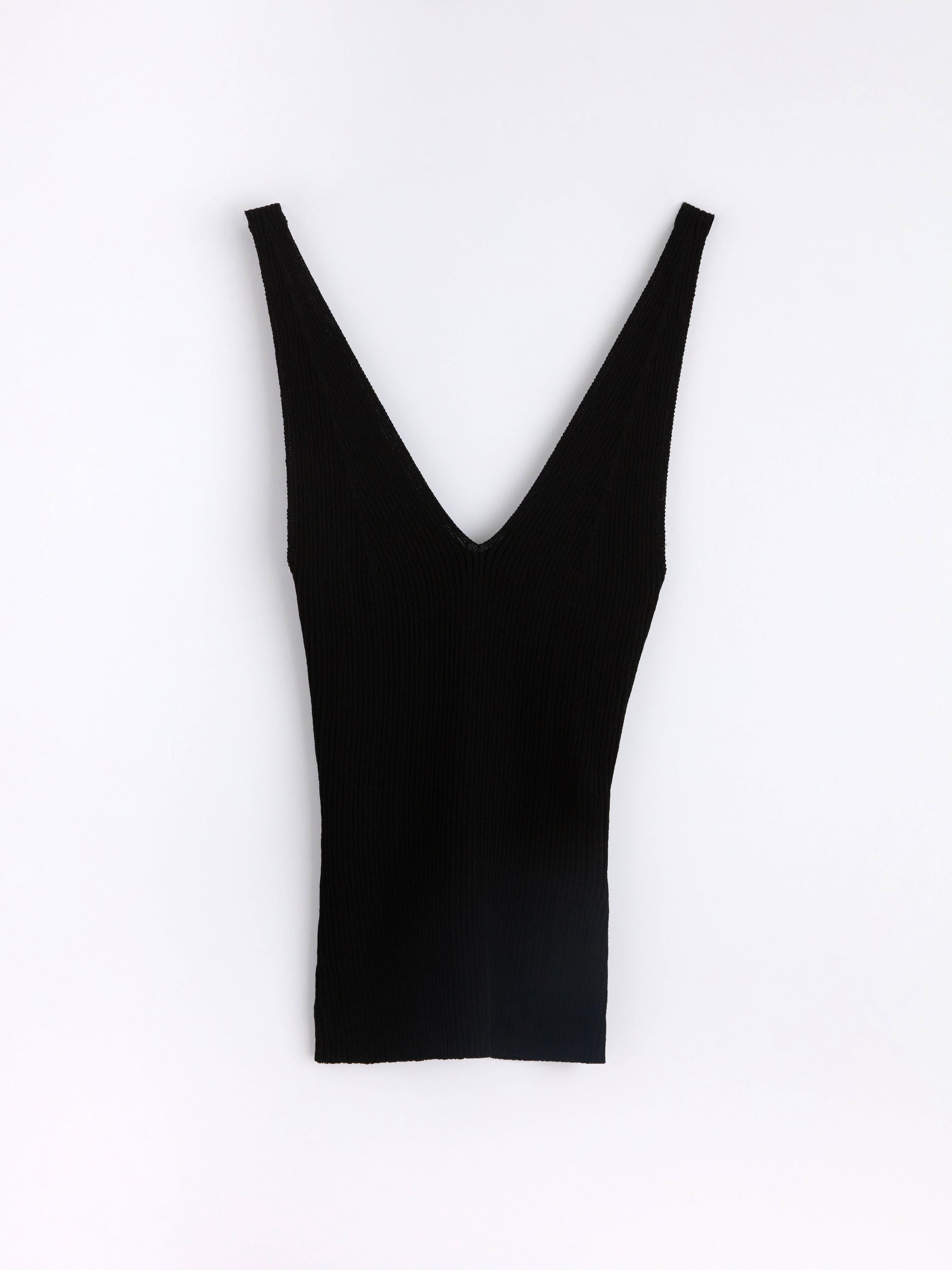 Singlet - Womens Wear - Black