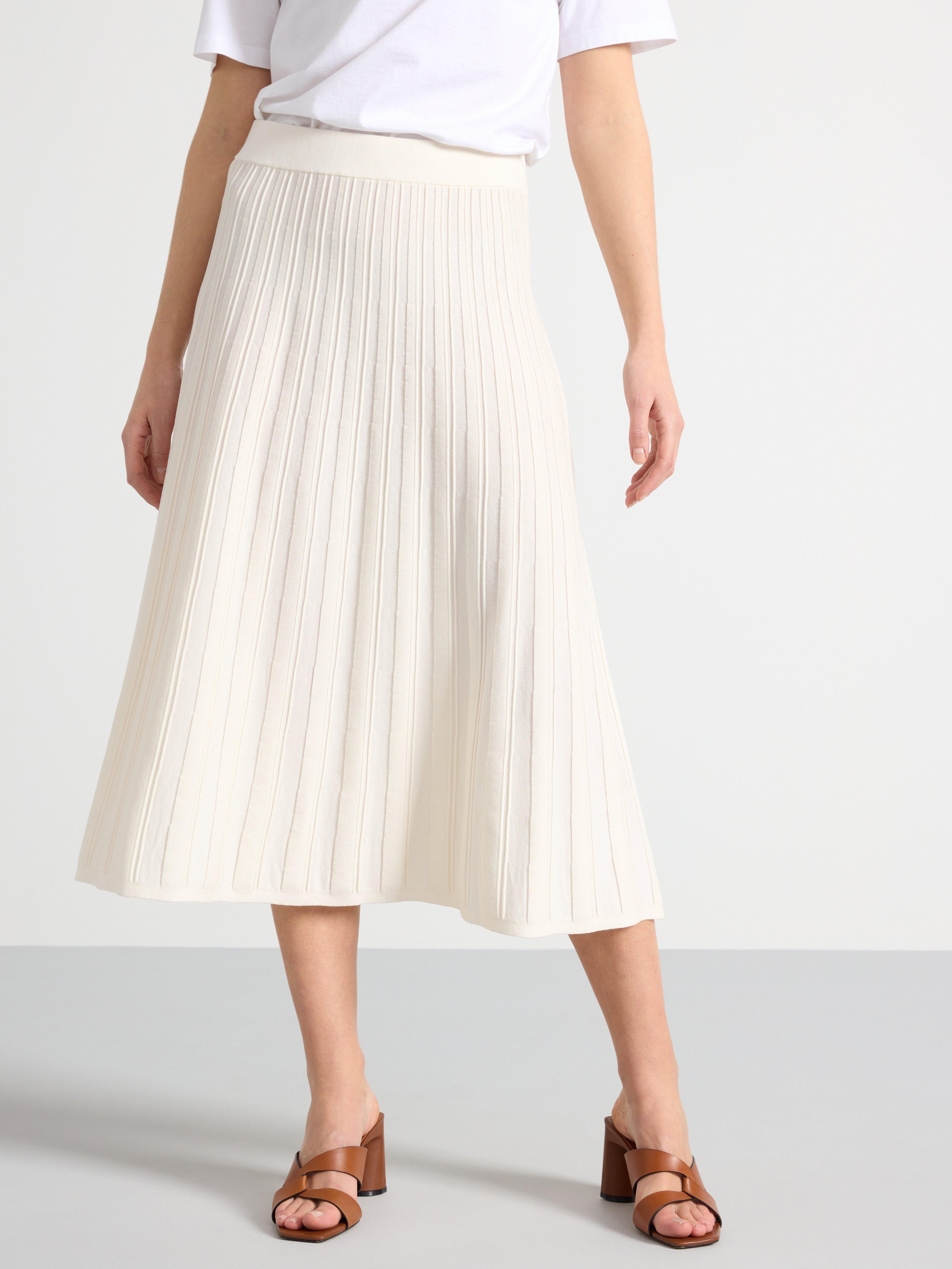 Mink Knit Midi Skirt 17176 main image 1