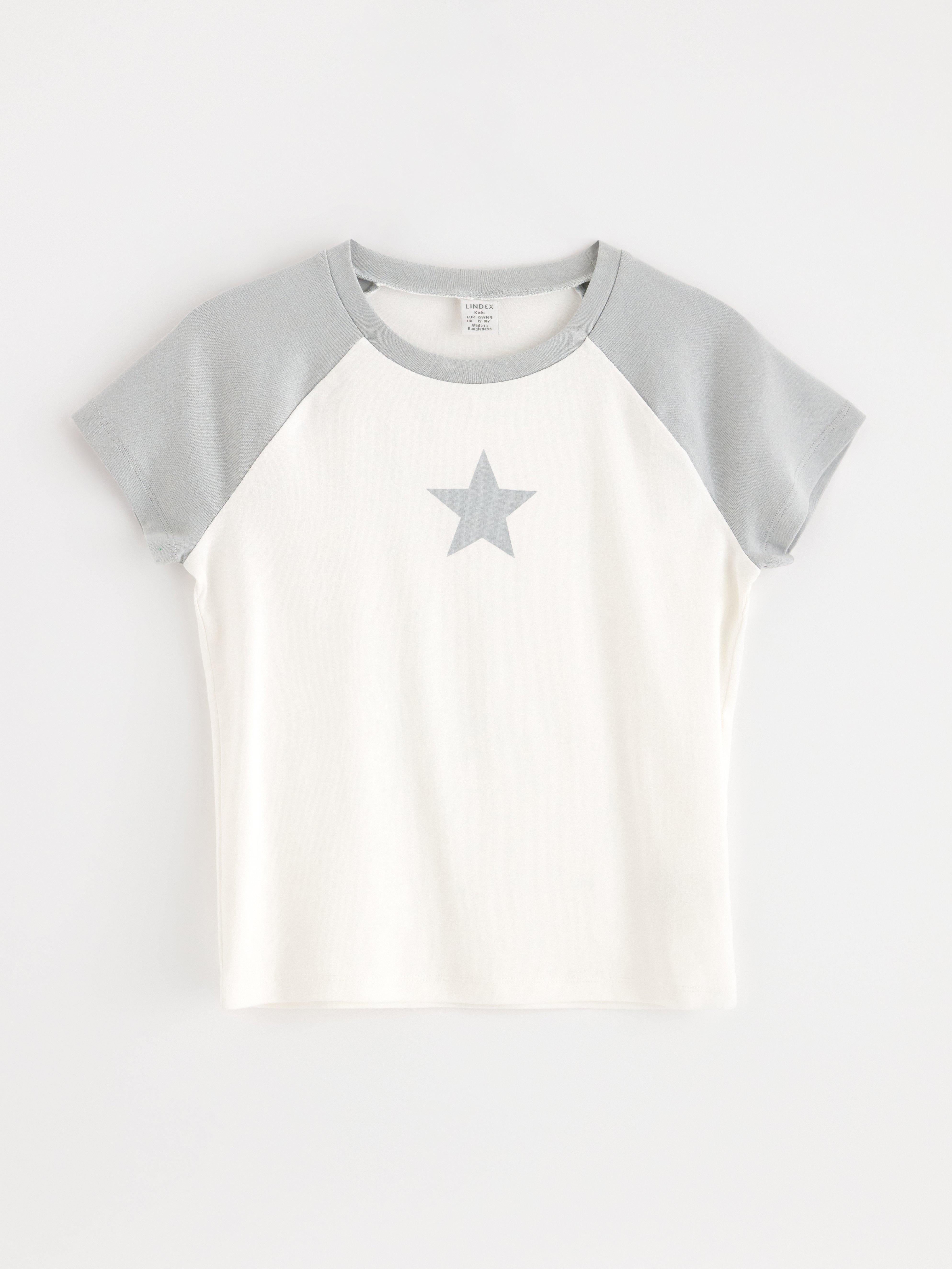 T-shirt - Barn - Vit