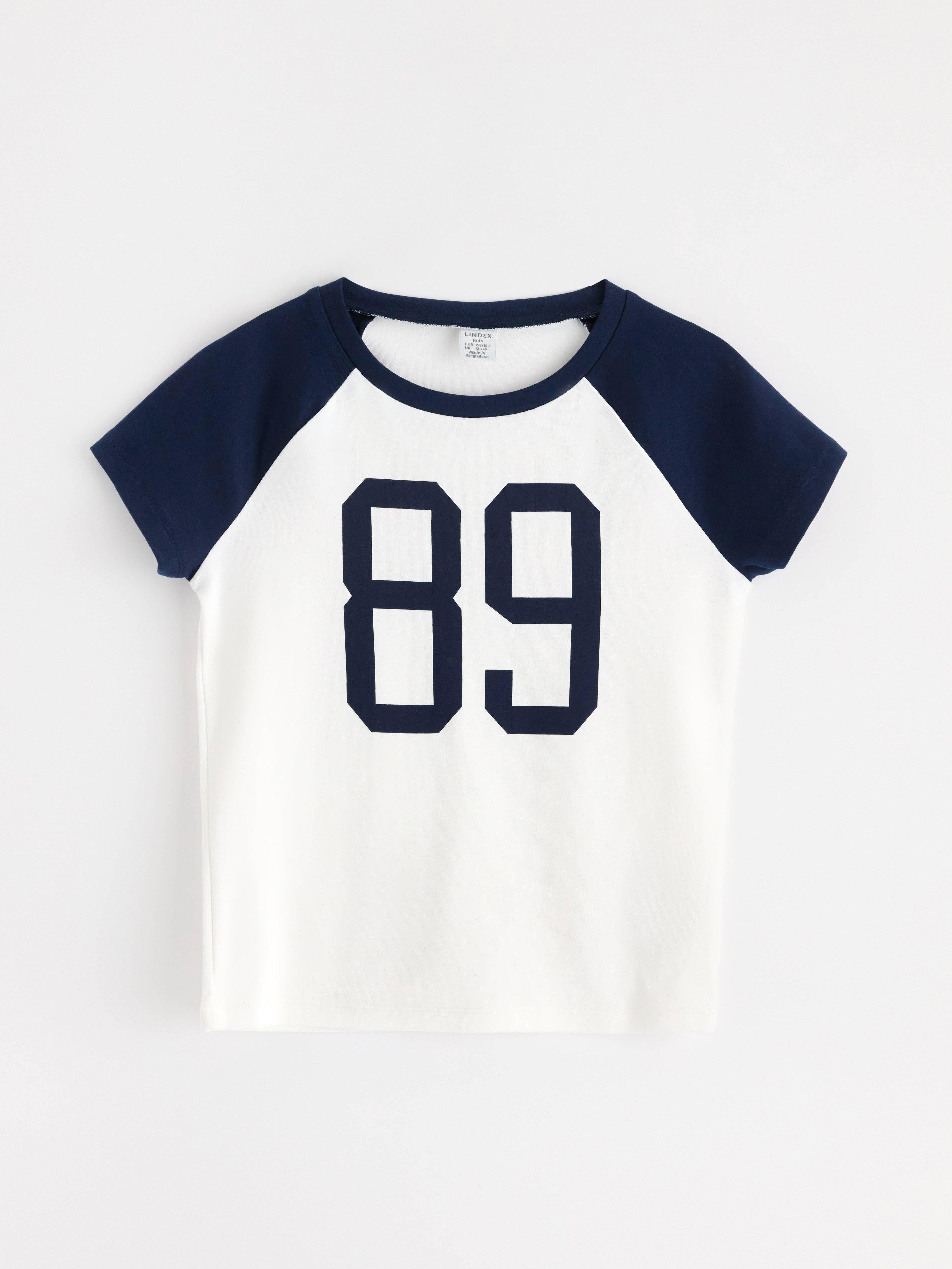 T-shirt - Barn - Blå