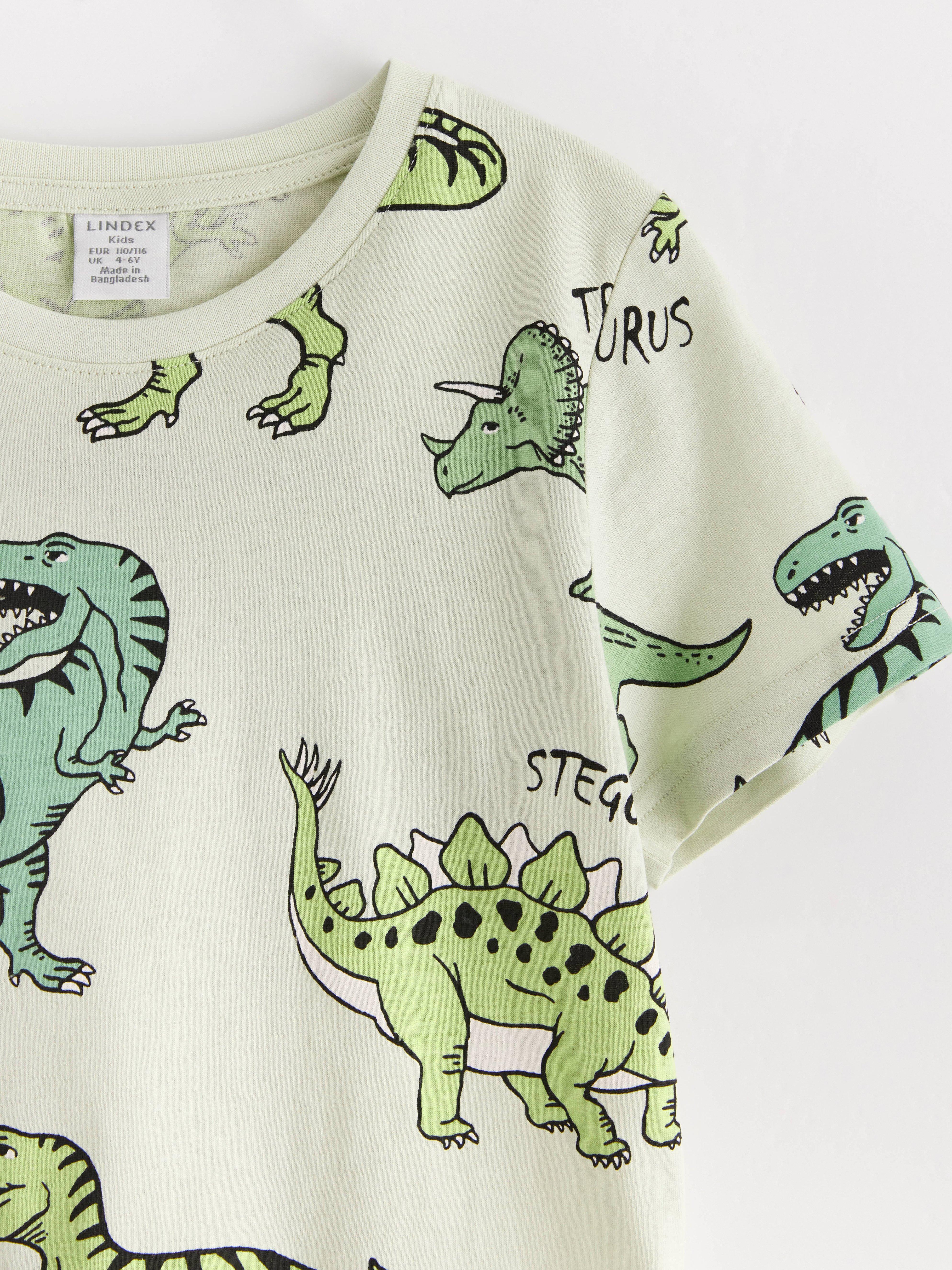 T-shirt - Barn - Grön