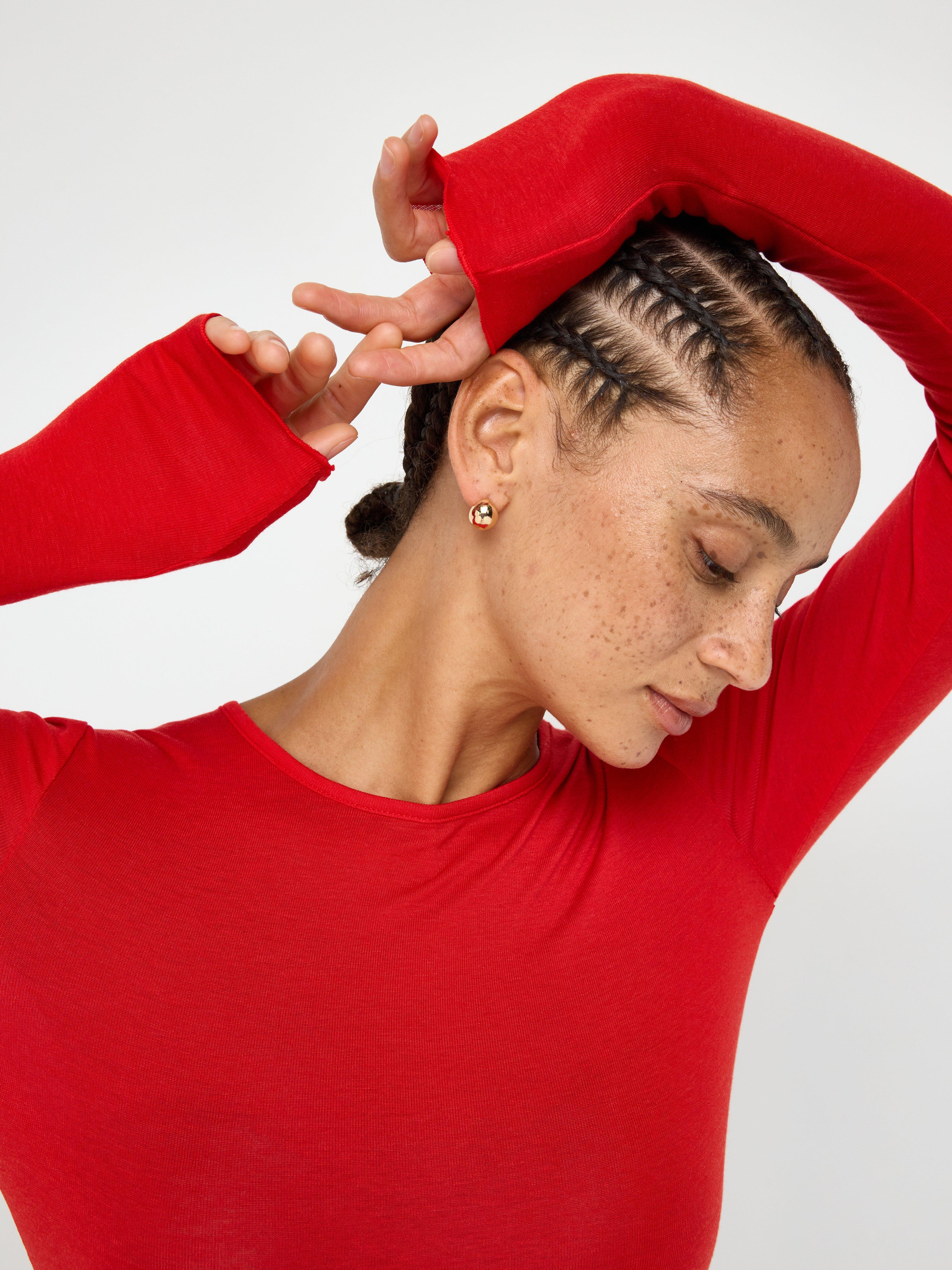 Top - Womens Wear - Red