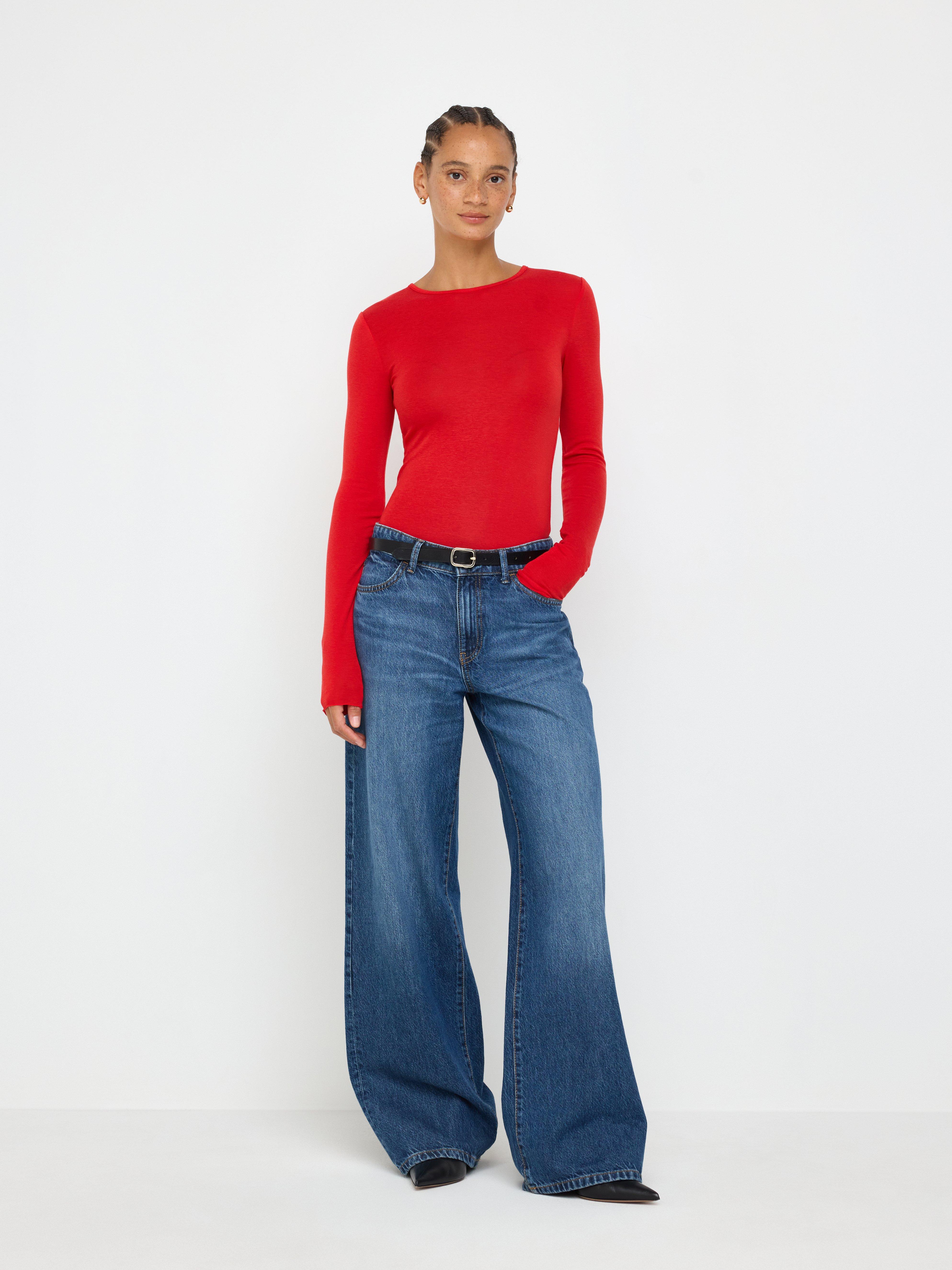 Top - Womens Wear - Red