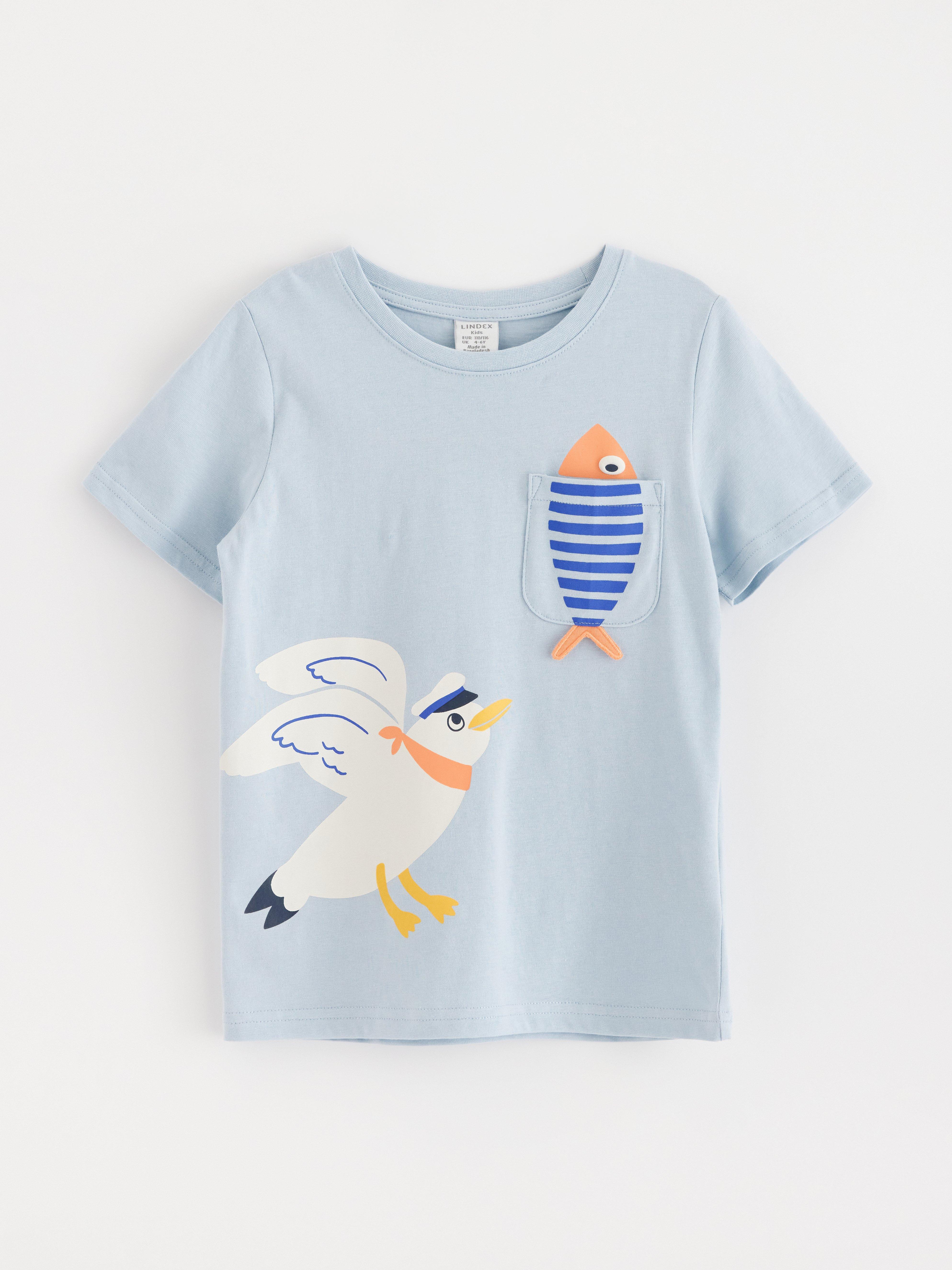 Tričko - Děti - Modrá