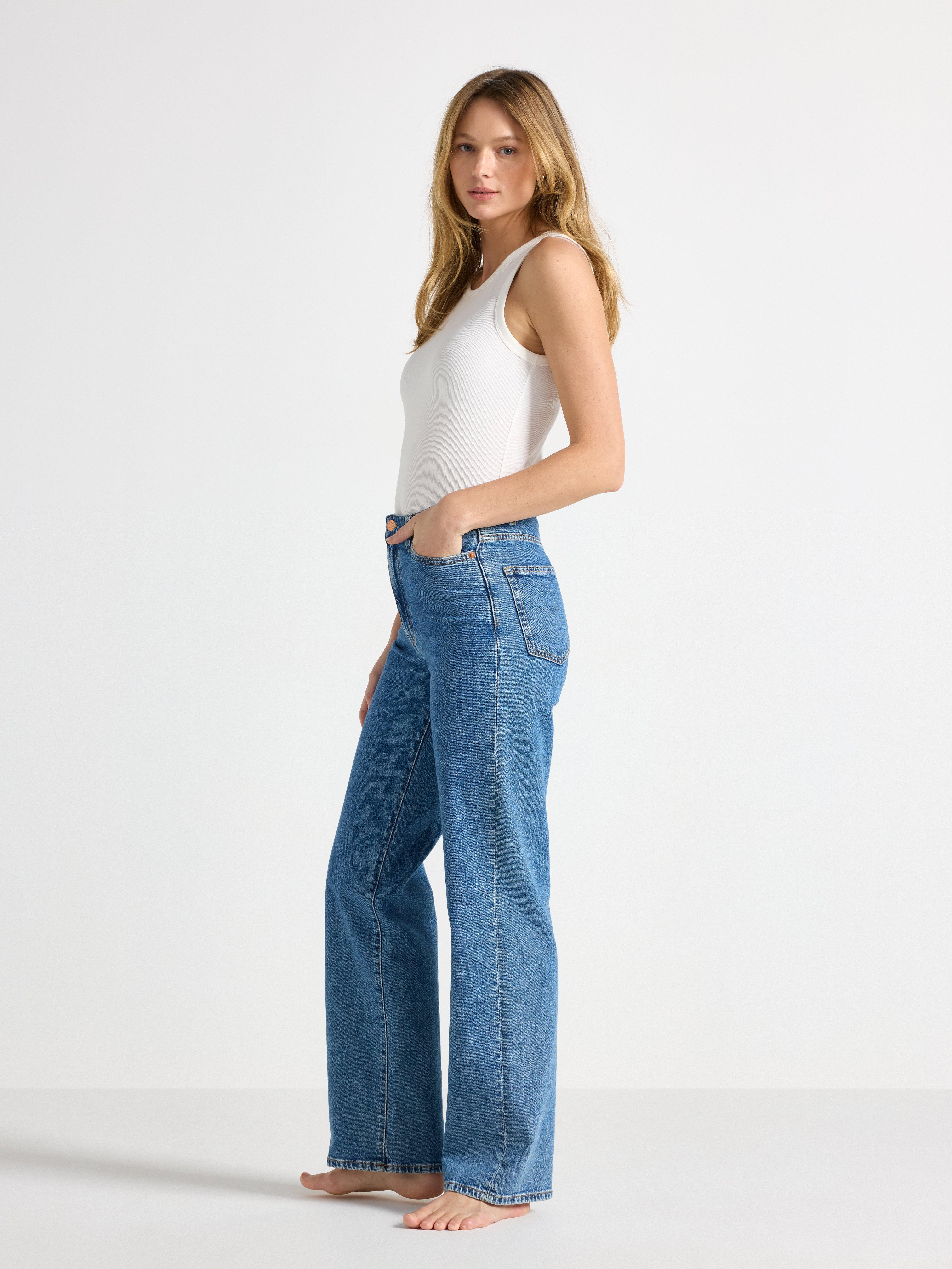 Jeans - Dame - Blank