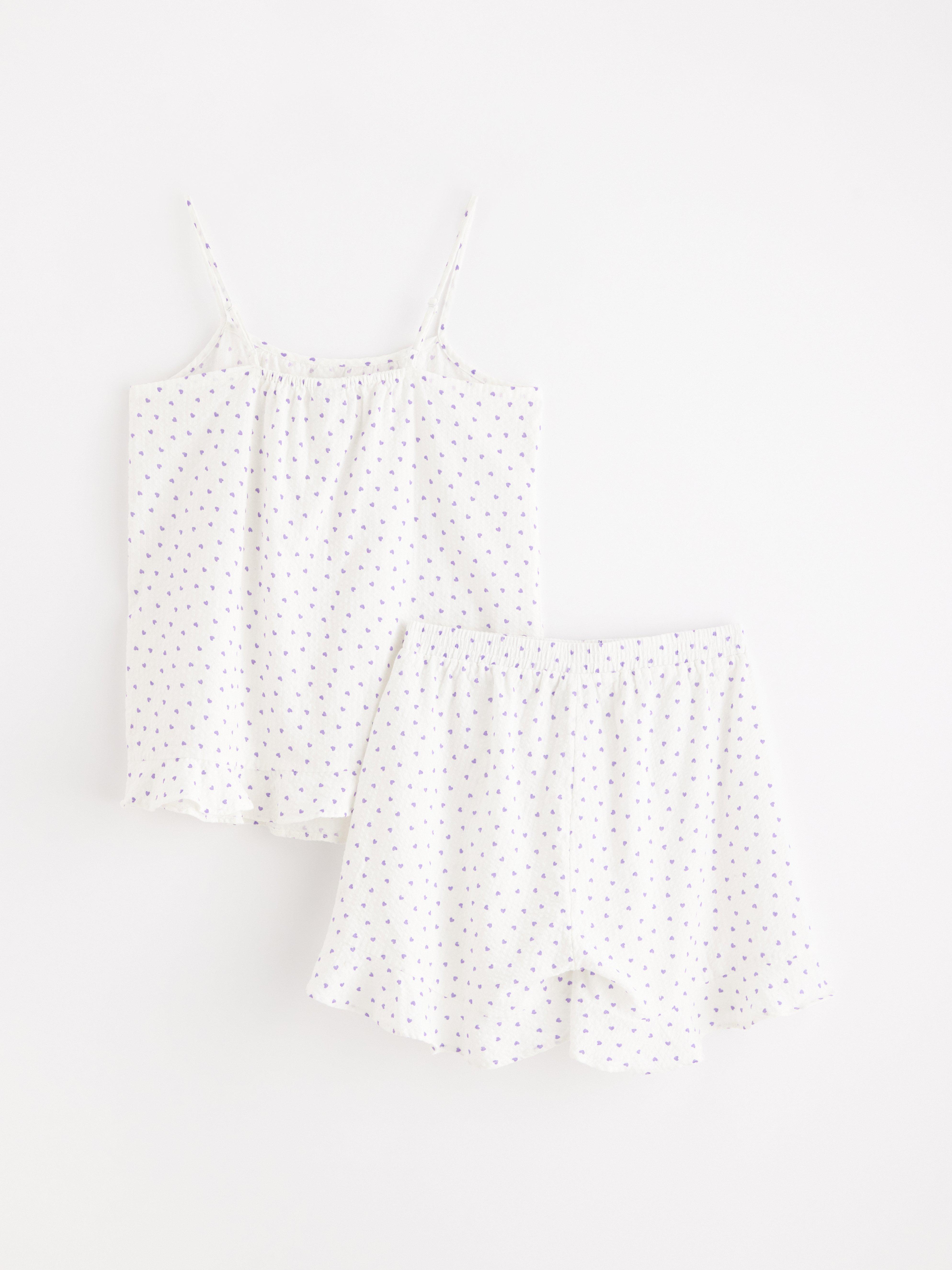 Pyjama - Lapset - Valkoinen