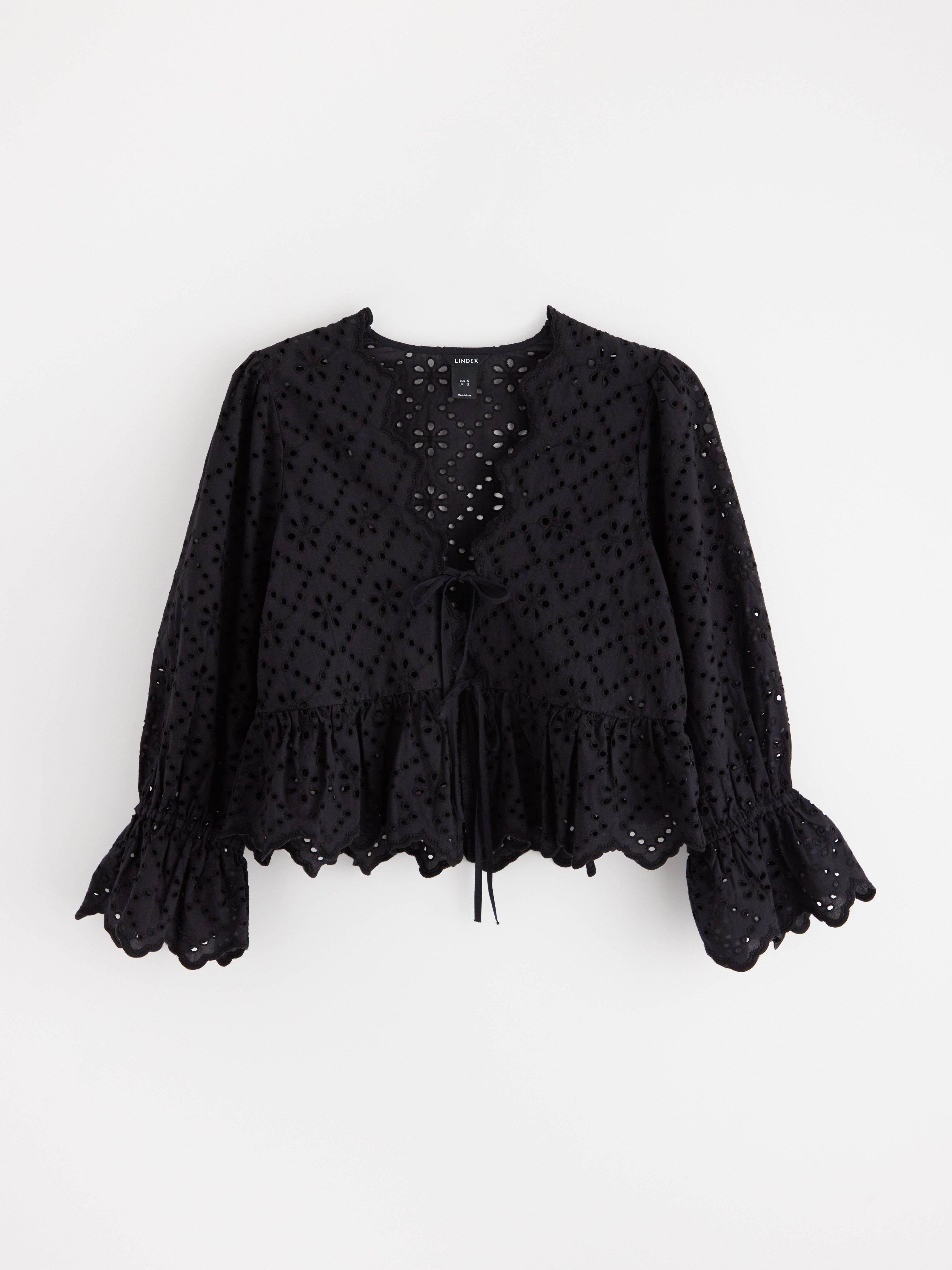 Bluse - Dame - Svart