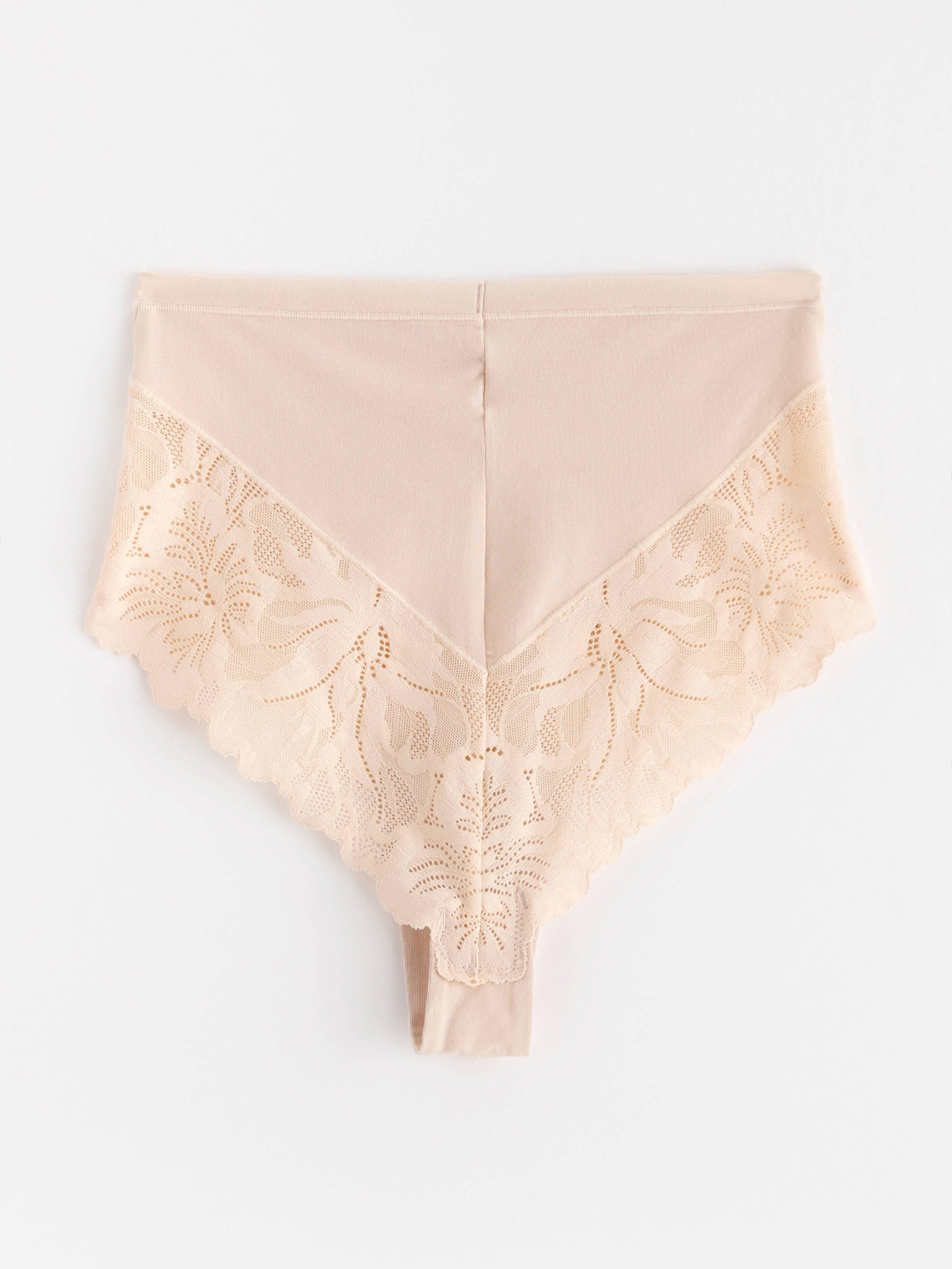 Brazillian høj - Undertøj - Beige