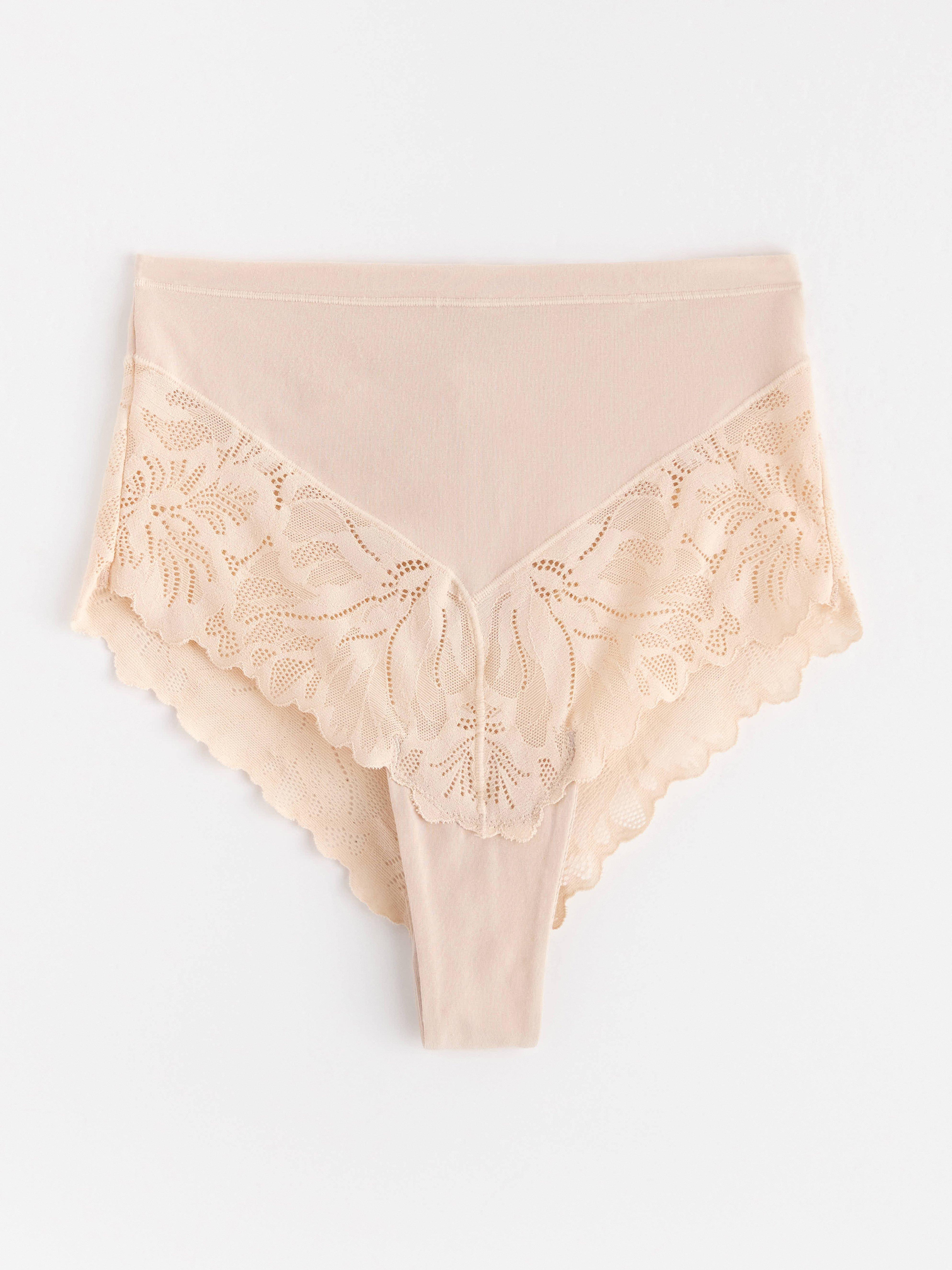 Brazillian høj - Undertøj - Beige