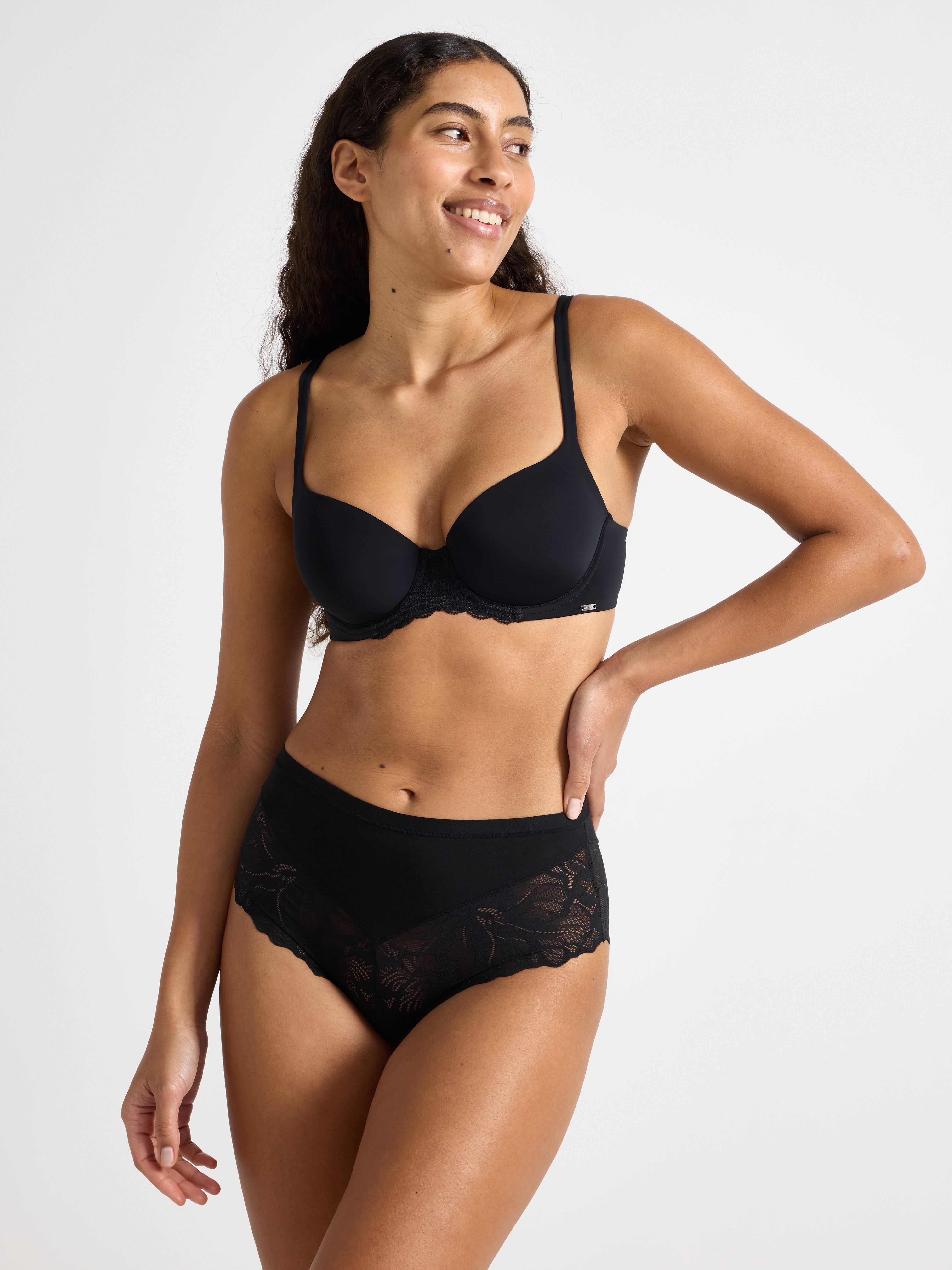 Brazilian High - Lingerie - Black