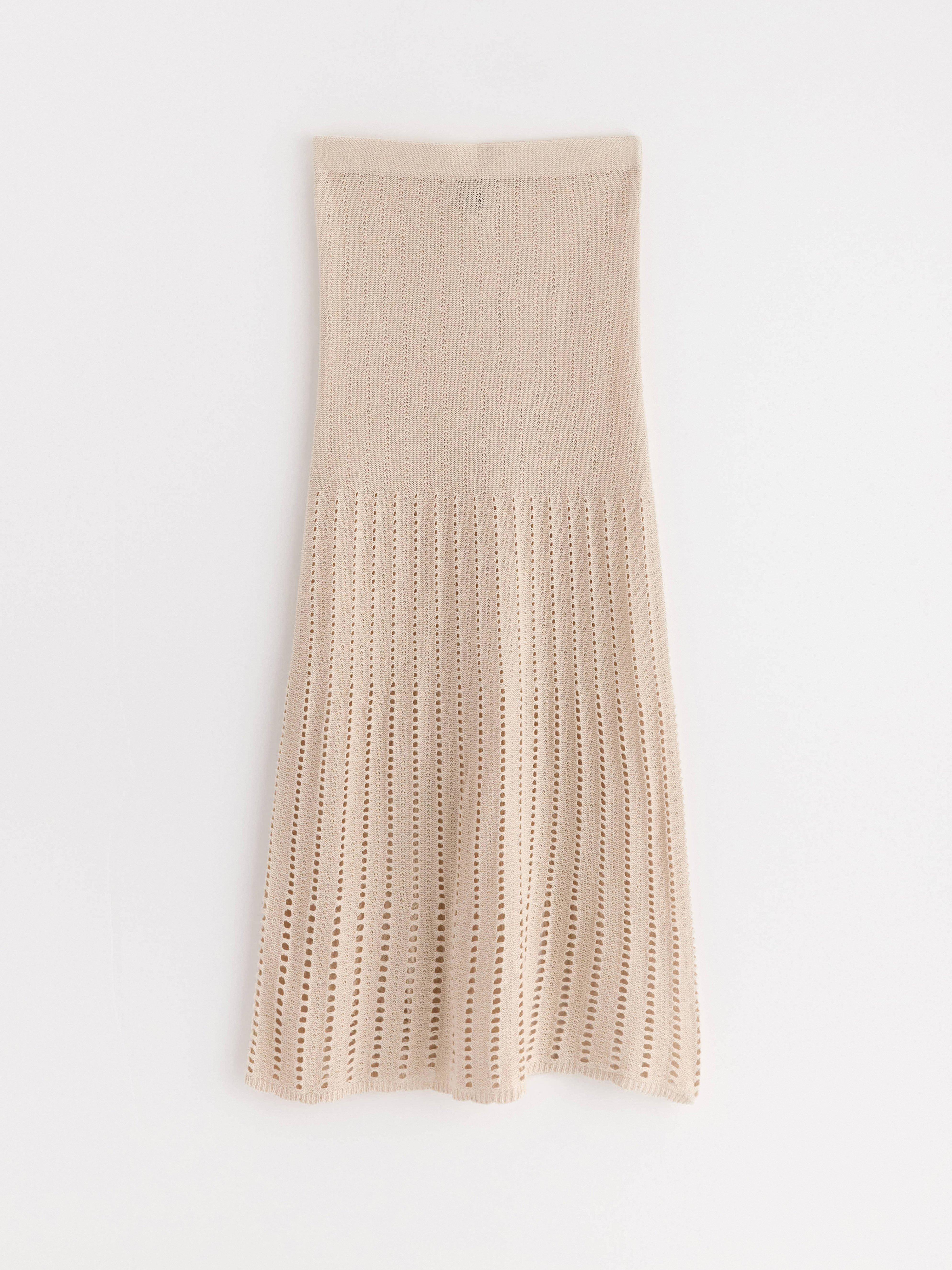 Skjørt - Dame - Beige