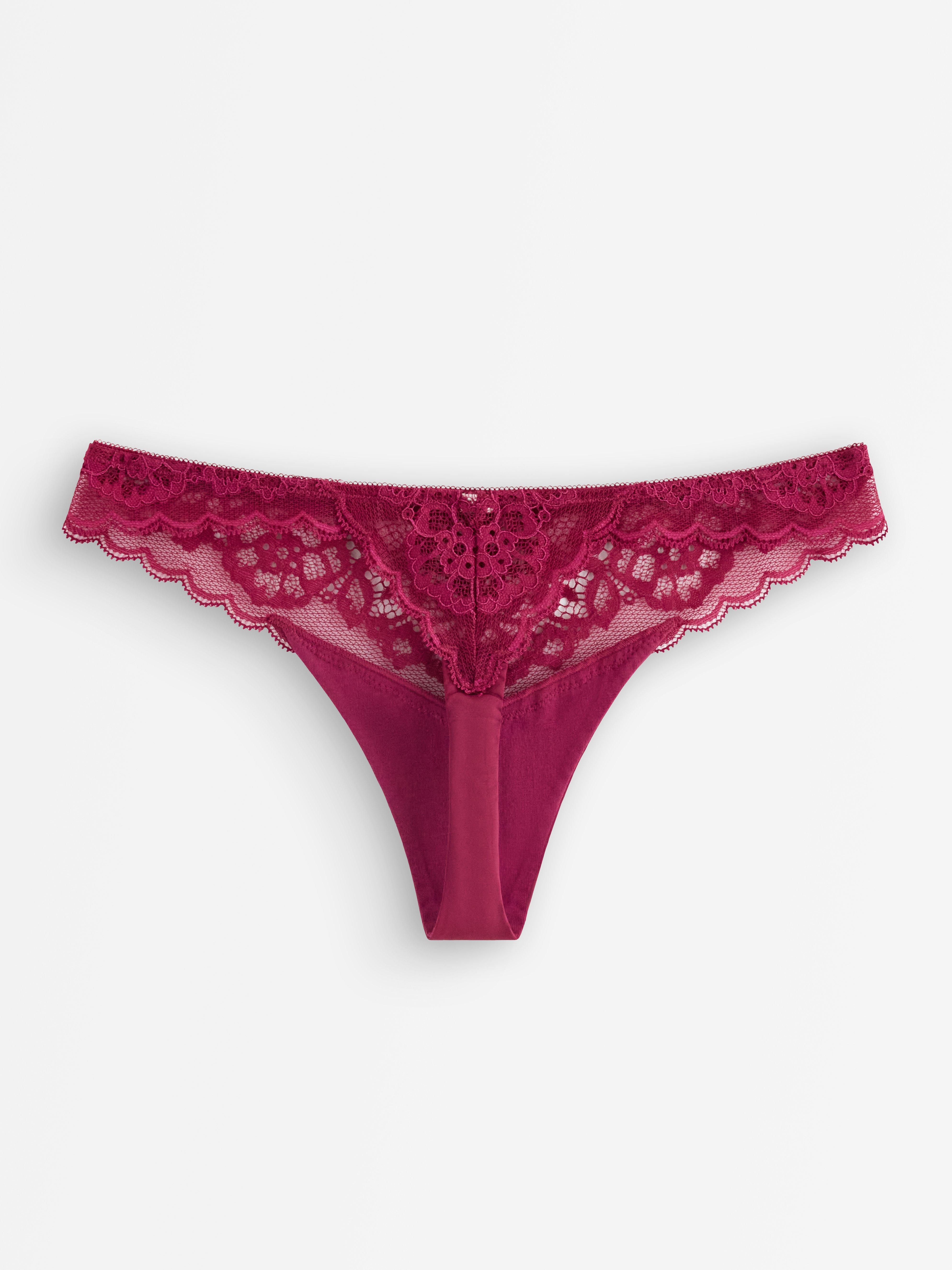 Thong Low - Lingerie - Red