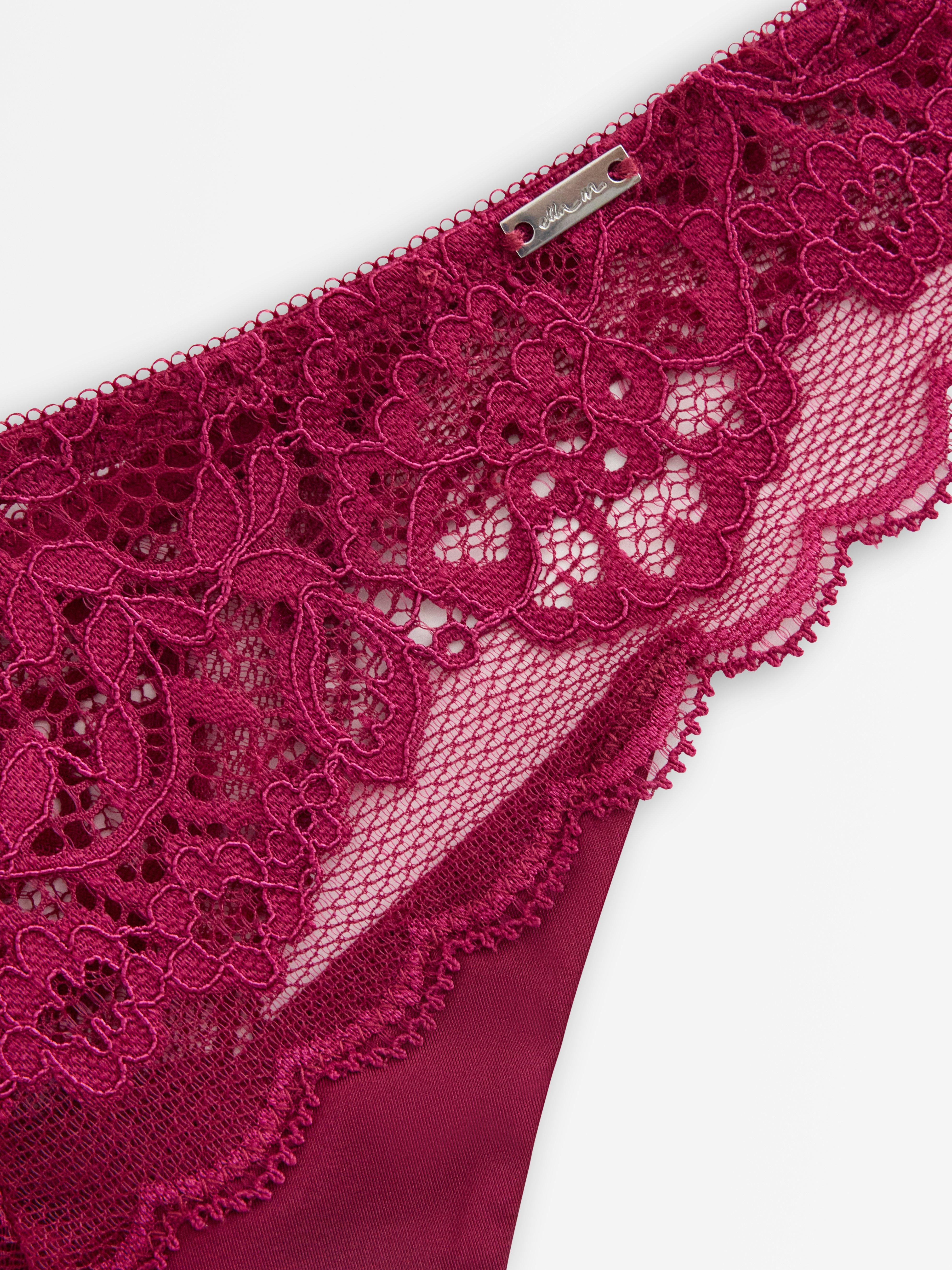 Thong Low - Lingerie - Red
