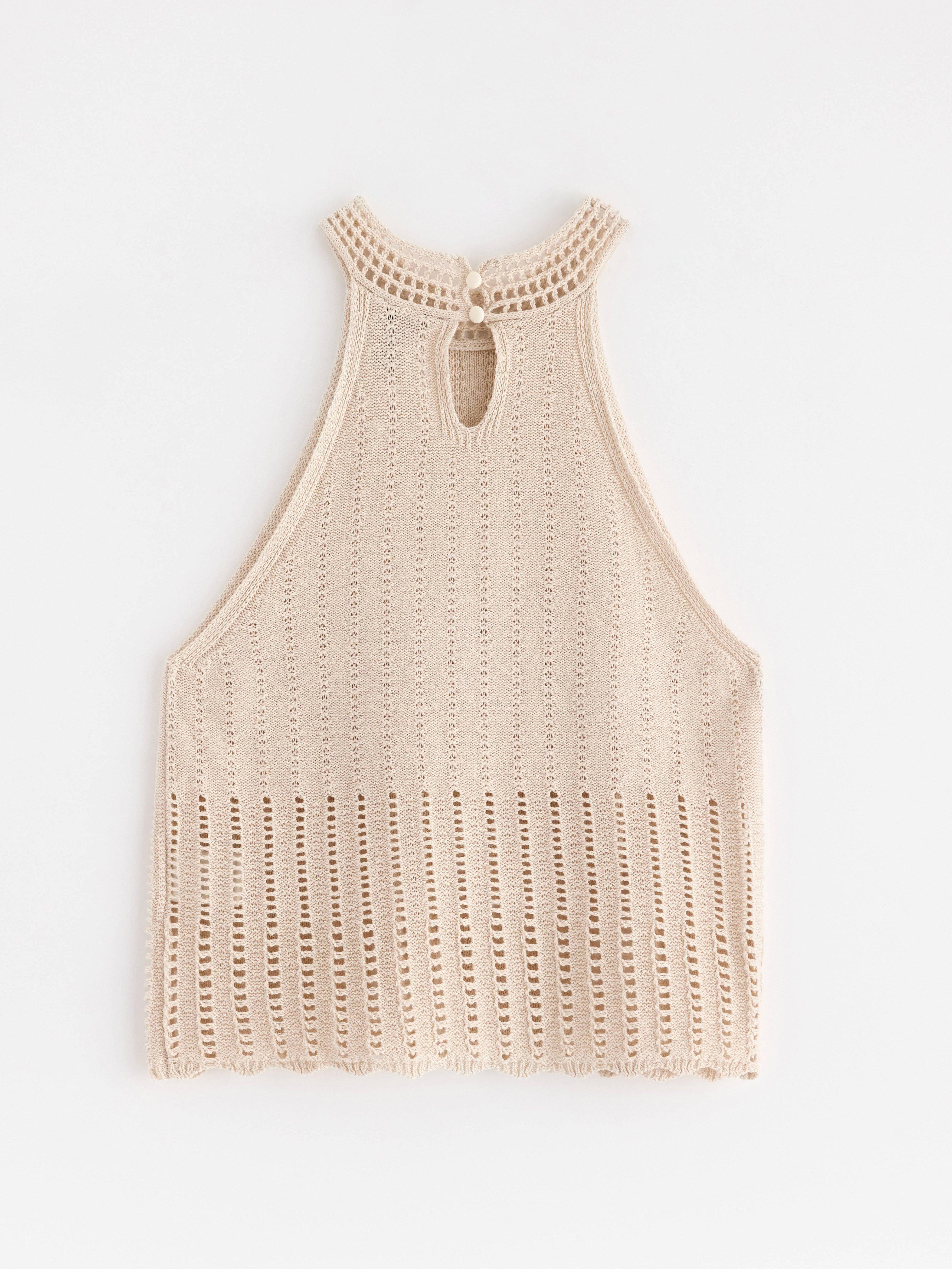 Aluspaita - Naiset - Beige
