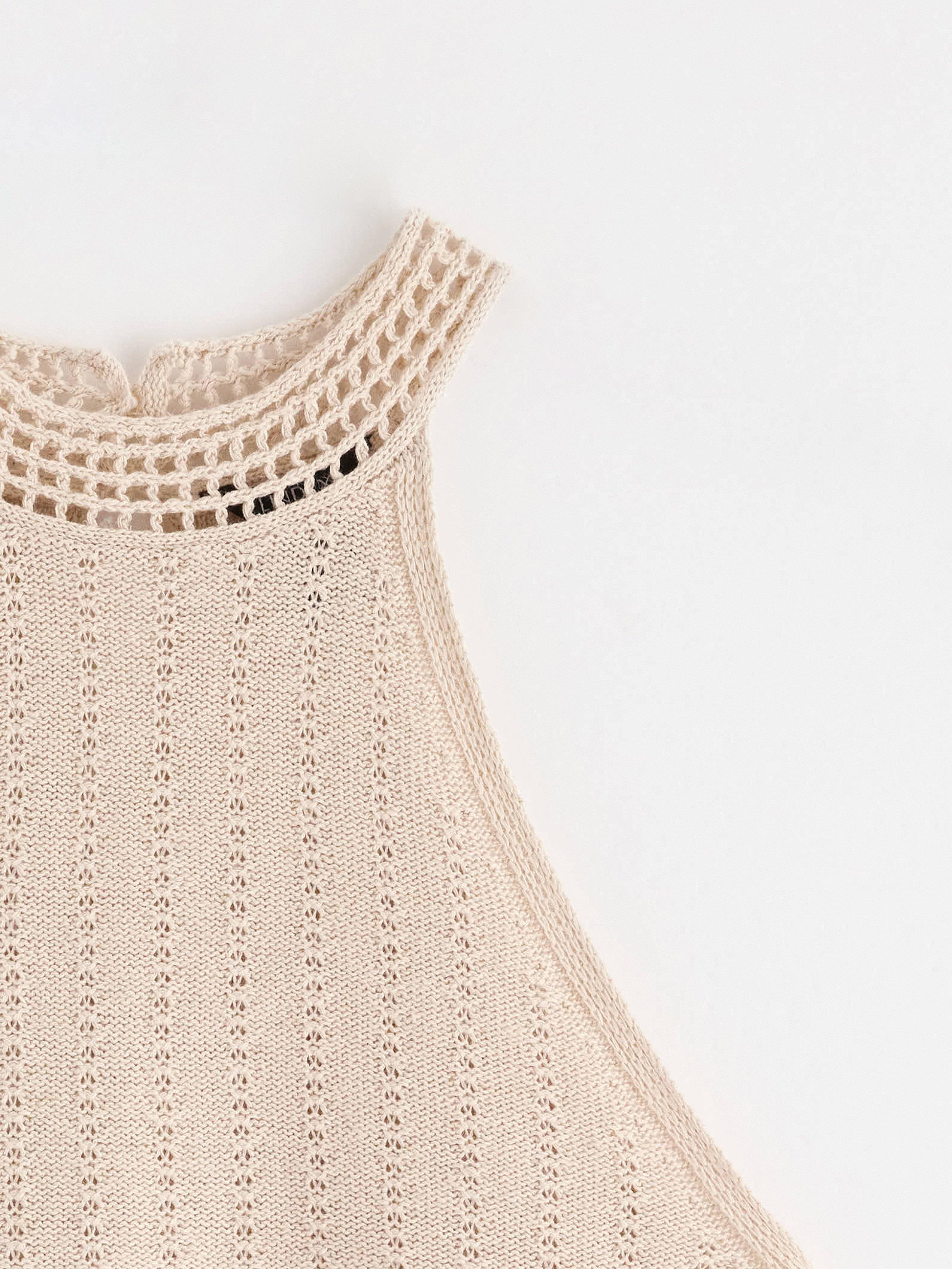 Aluspaita - Naiset - Beige