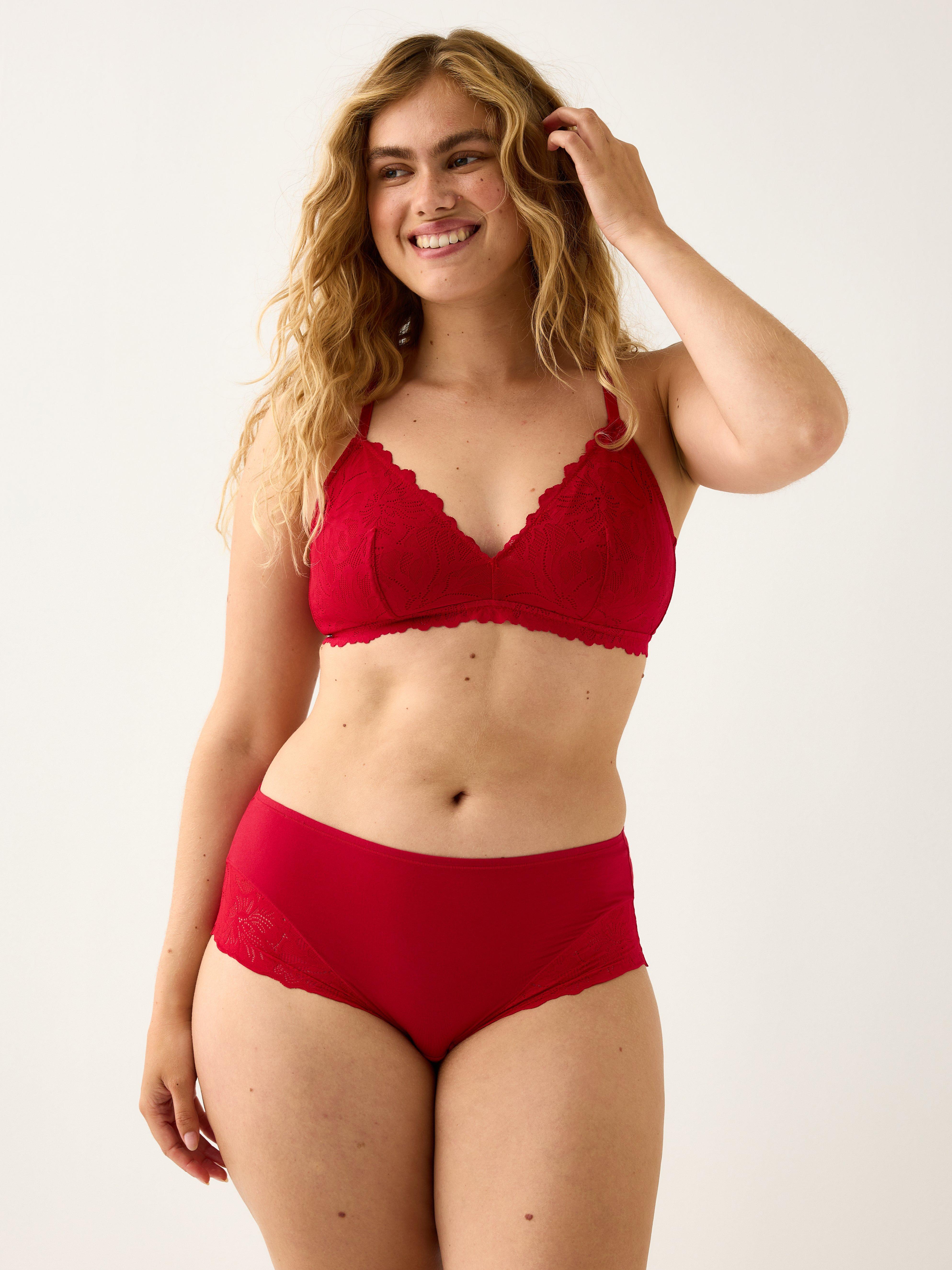 Briefs - Lingerie - Red