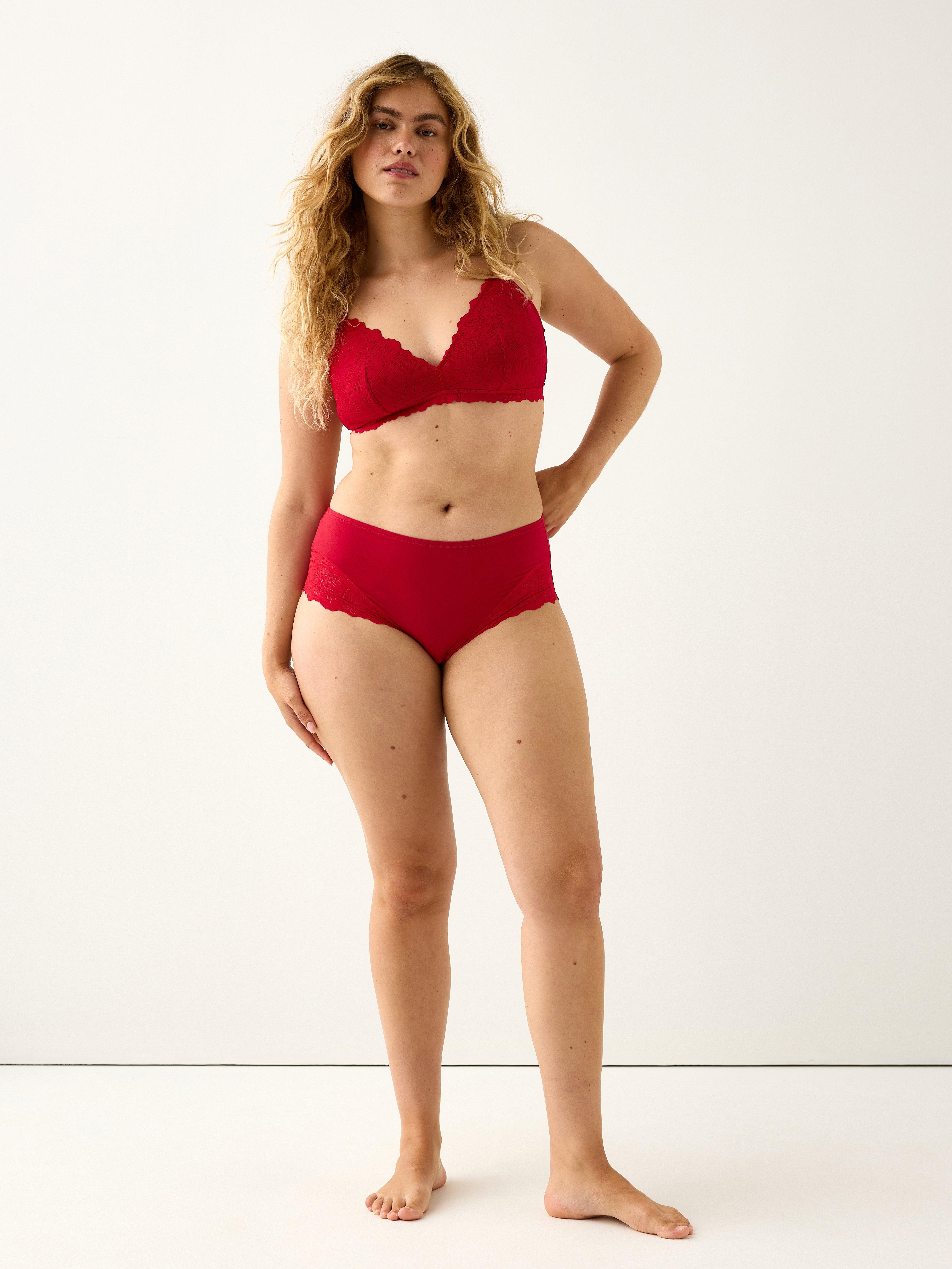 Briefs - Lingerie - Red