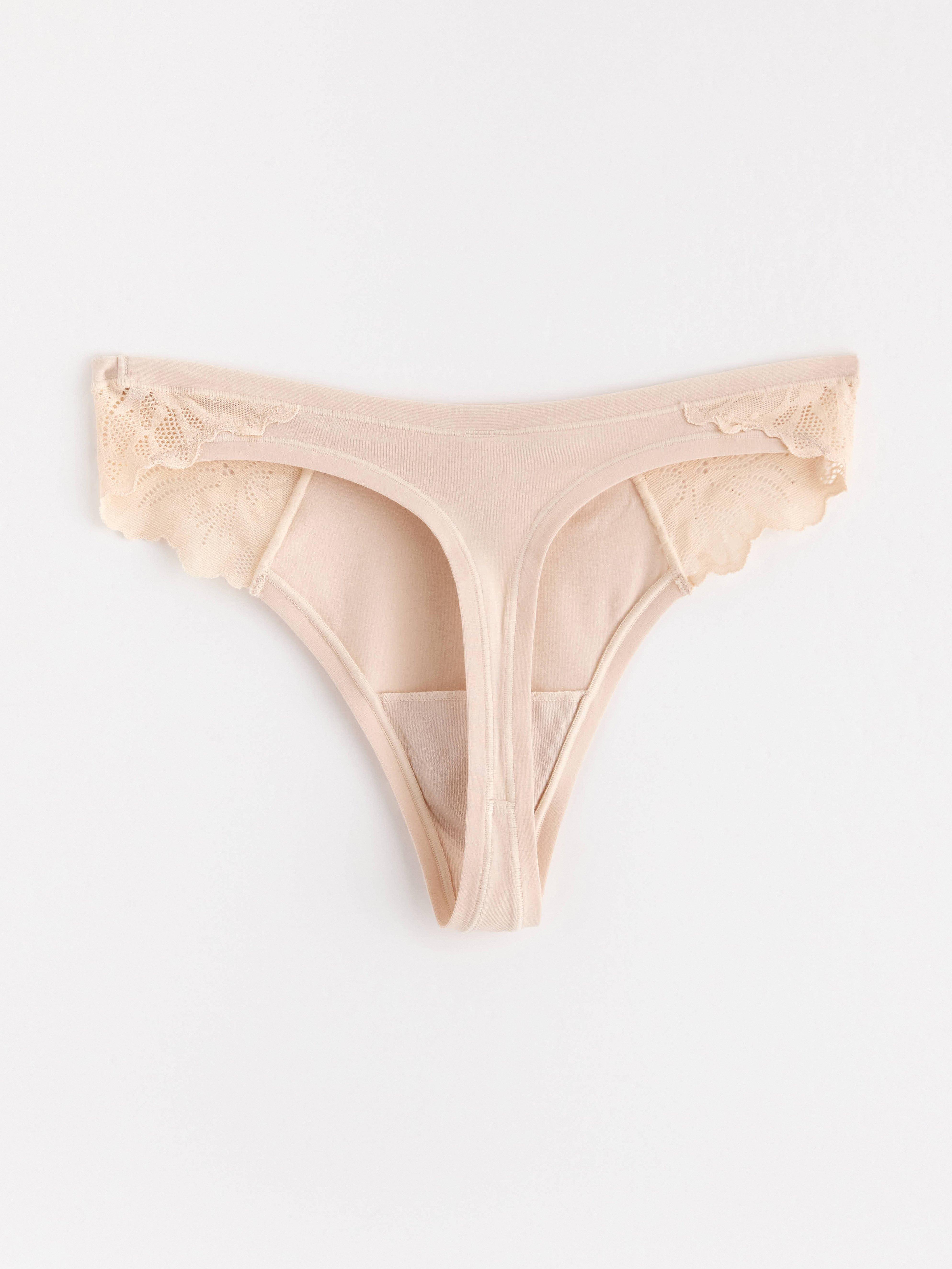 G-streng regular - Undertøj - Beige