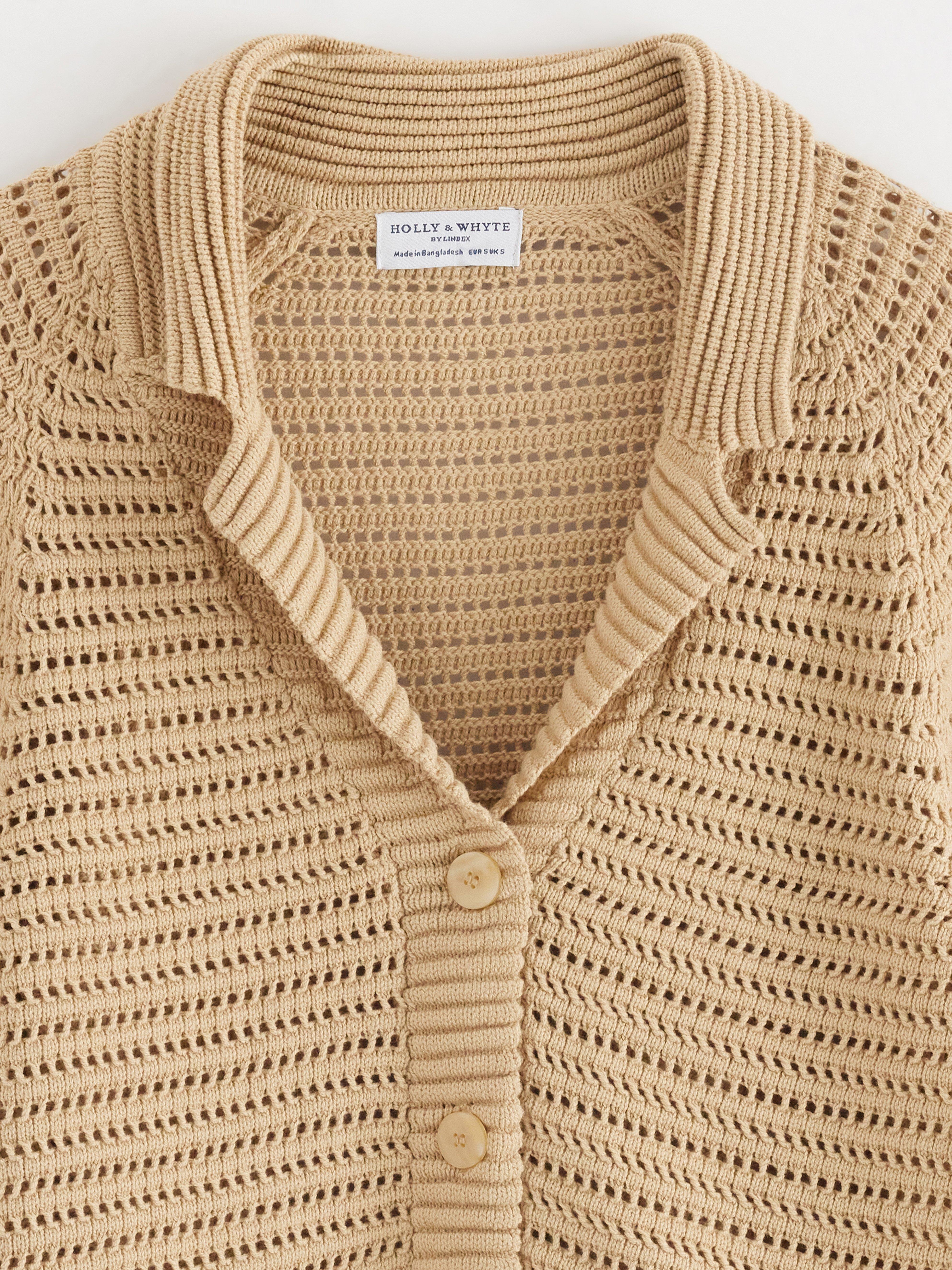 Cardigan - Dam - Beige