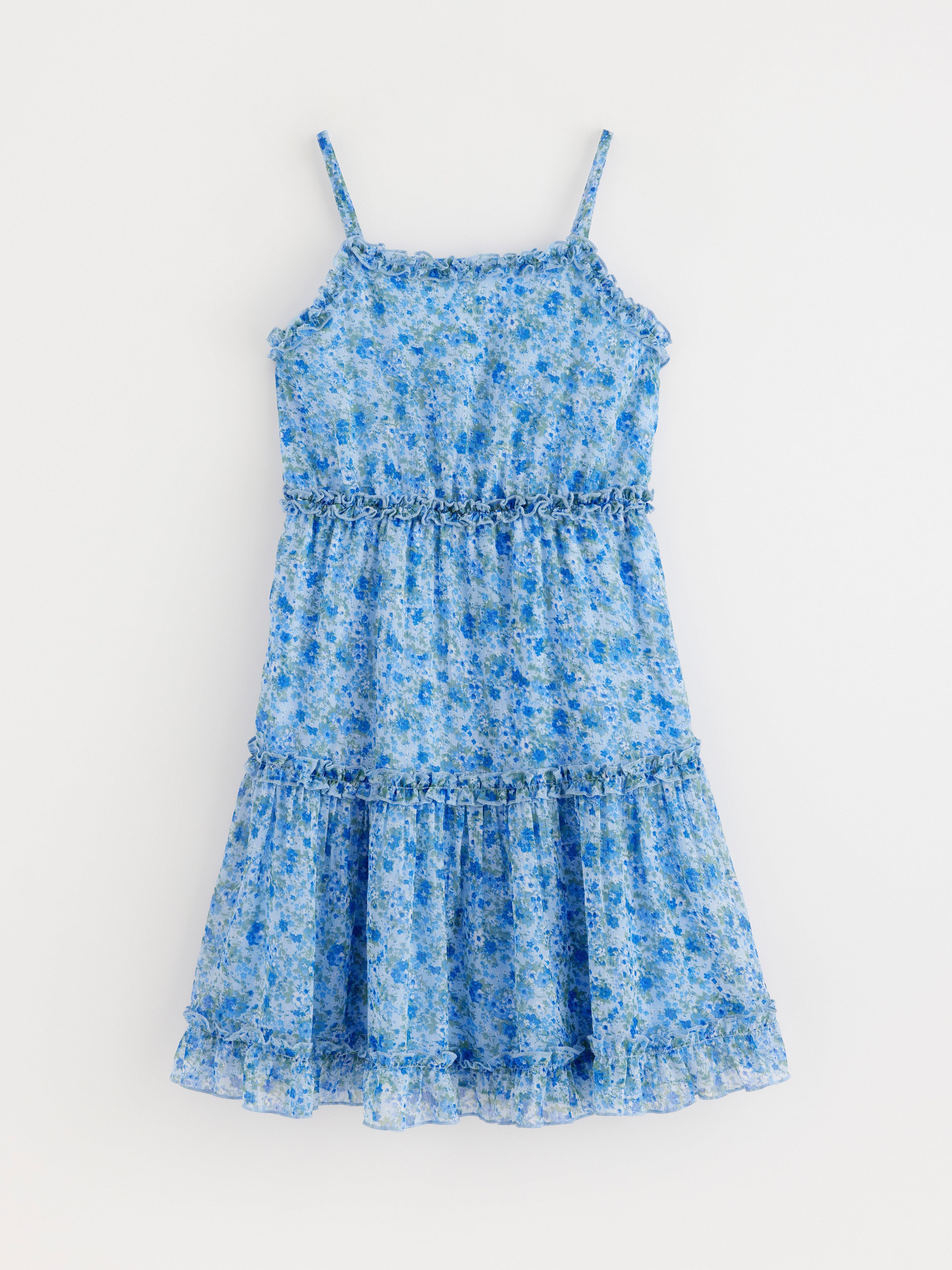 Dress in chiffon | Lindex