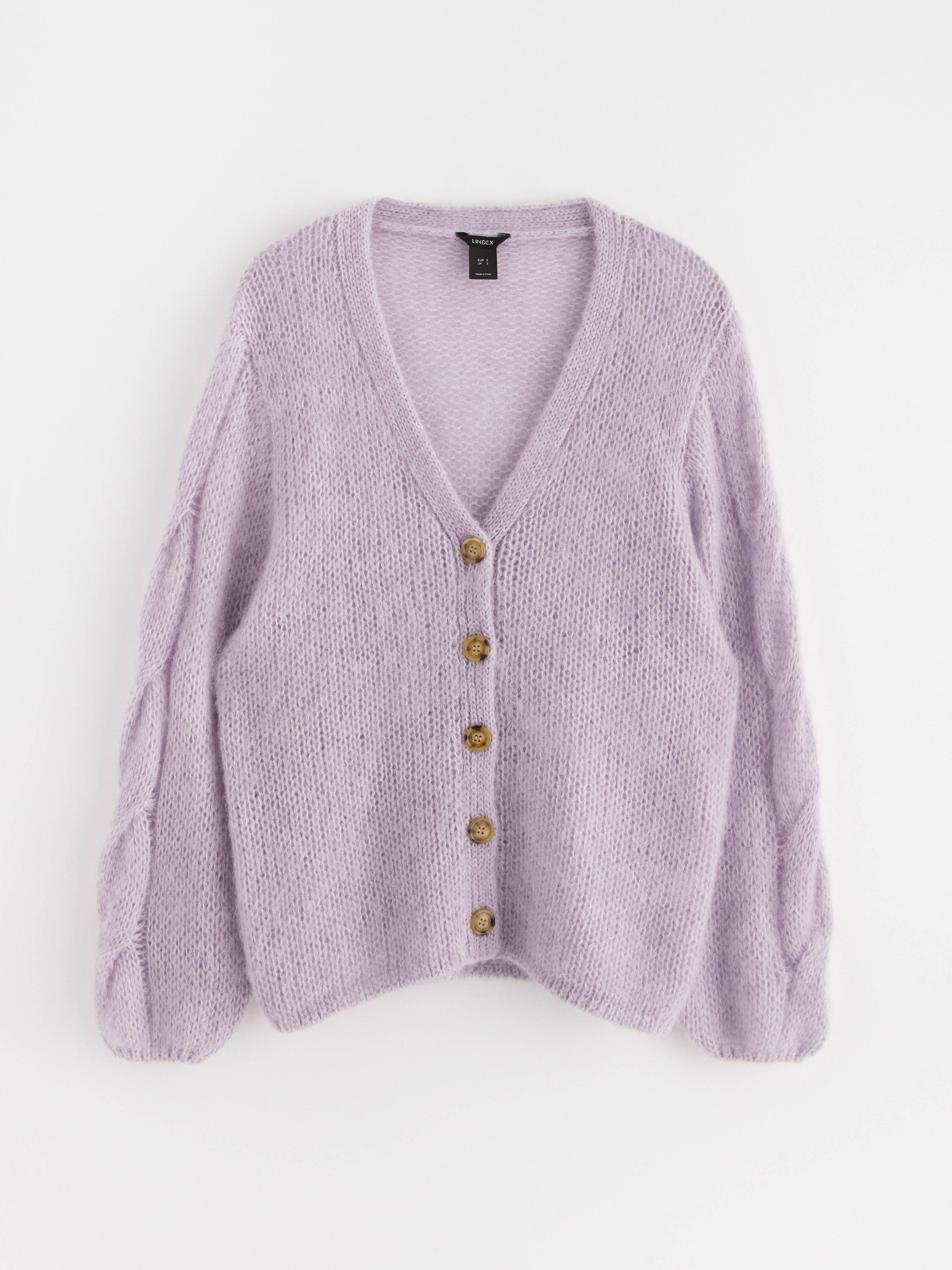 Cardigan - Womens Wear - Lilac