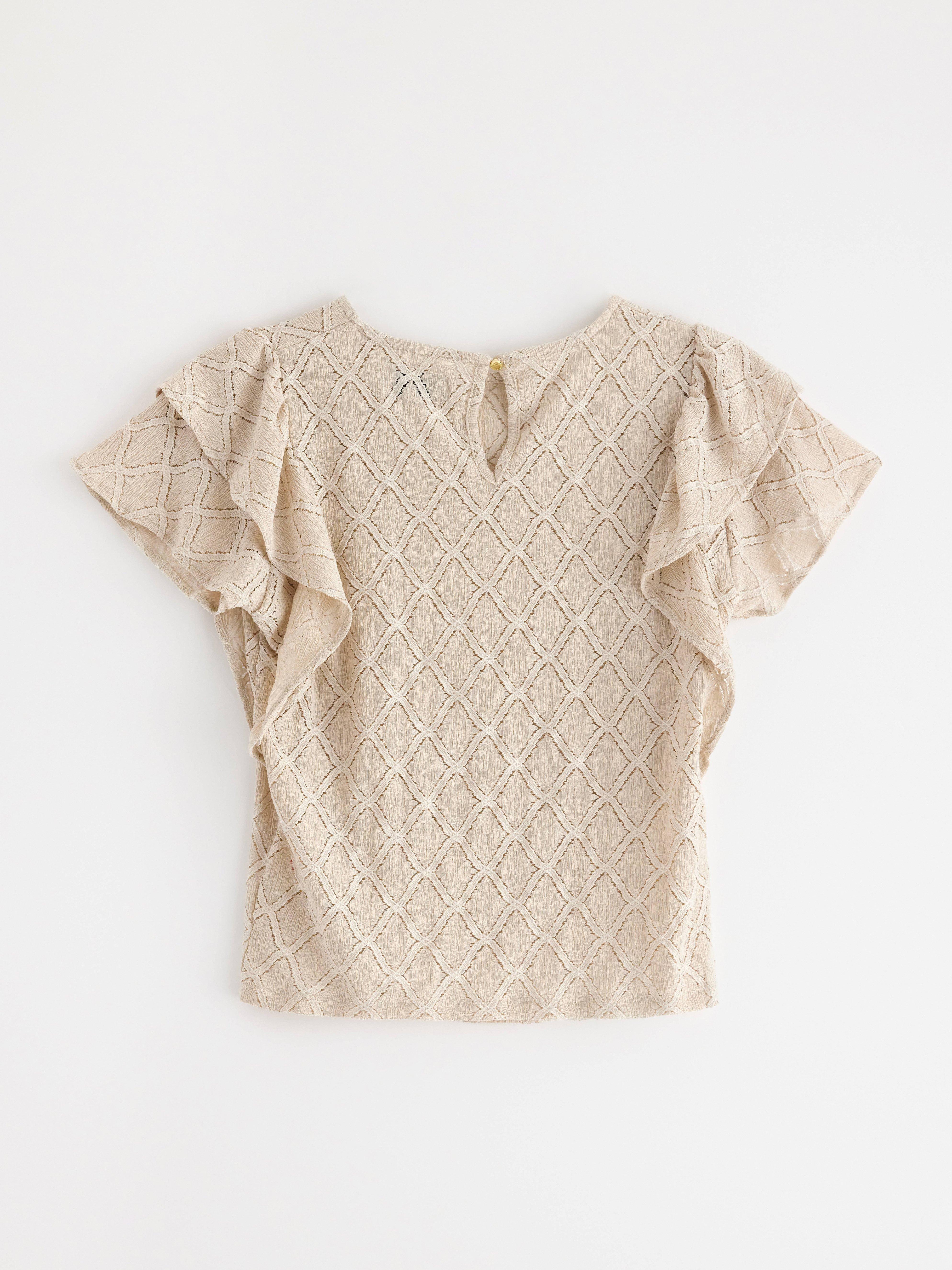 Topp - Dame - Beige