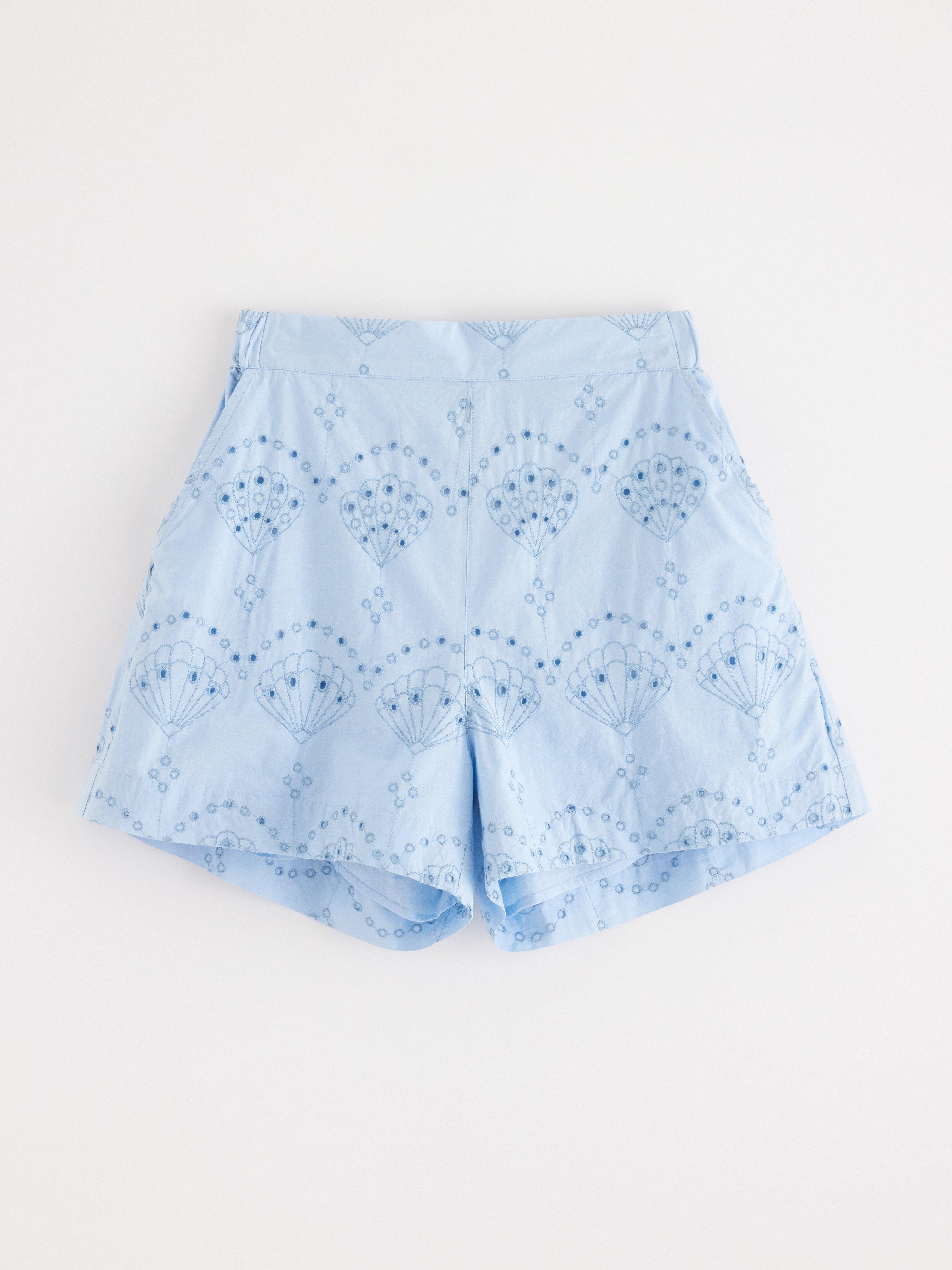 Shorts - Dame - Blå