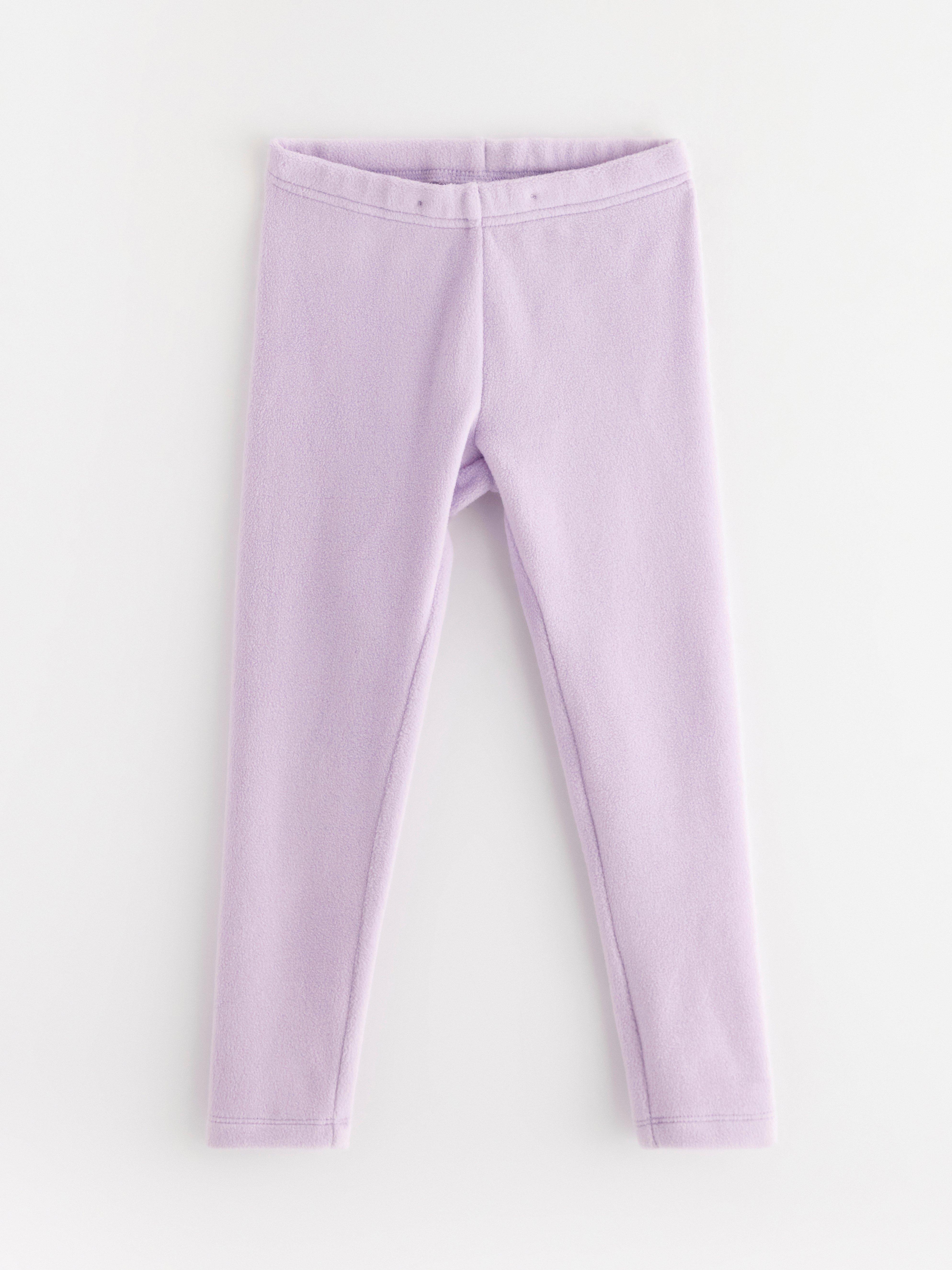 Leggings in microfleece