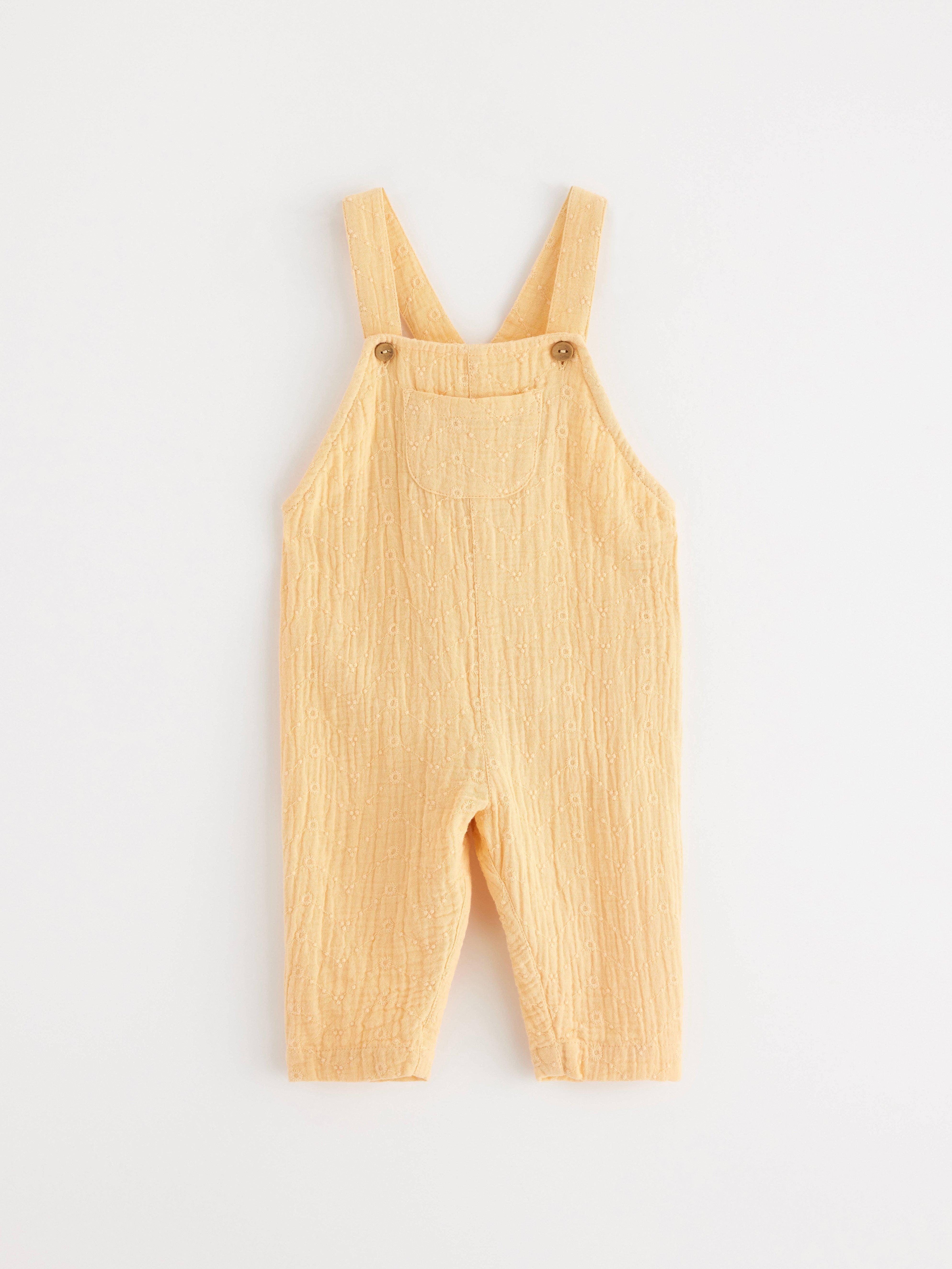 Bib Trousers - Kids Wear - Yellow