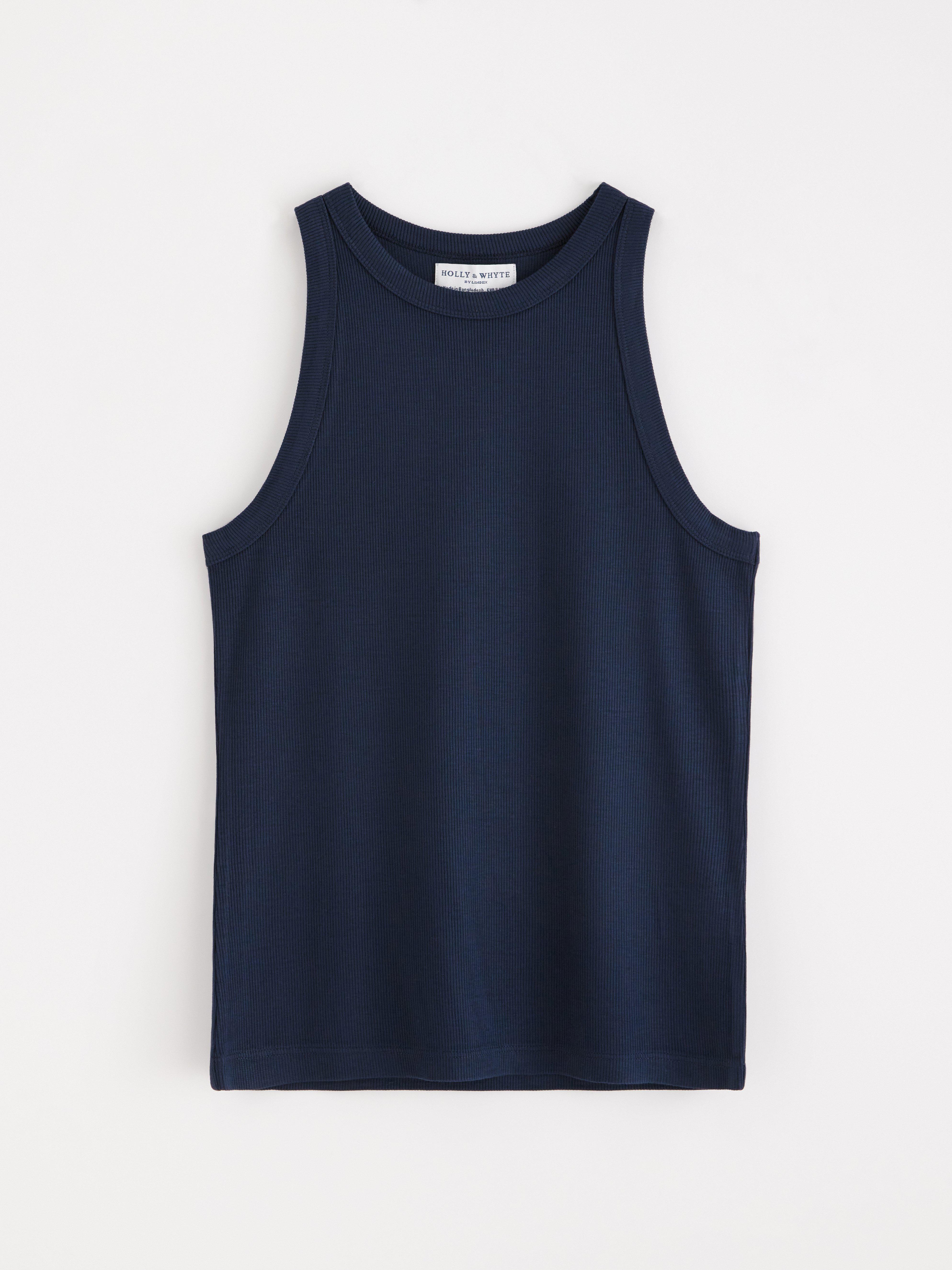 Singlet - Dame - Blå