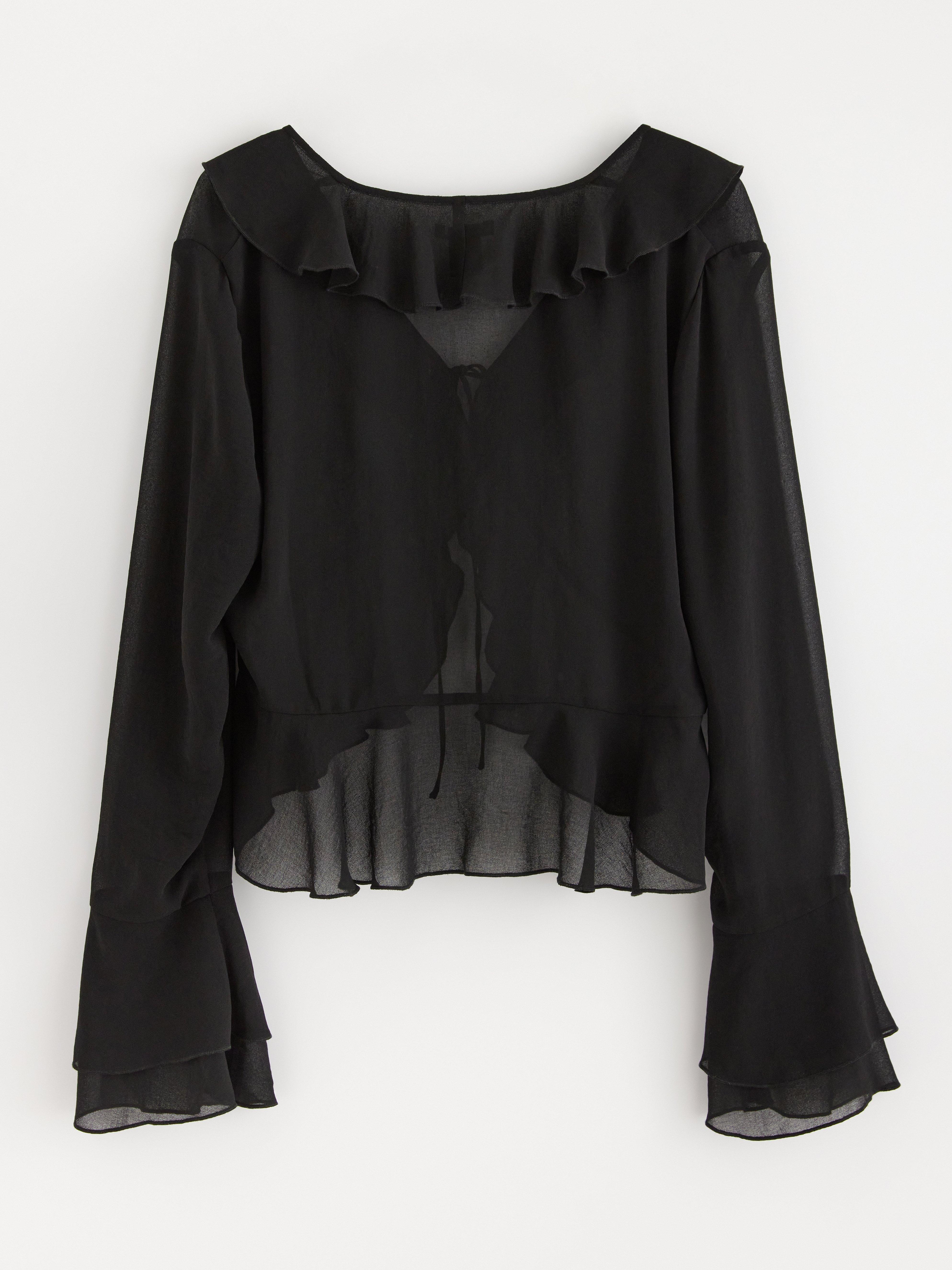 Bluse - Dame - Svart